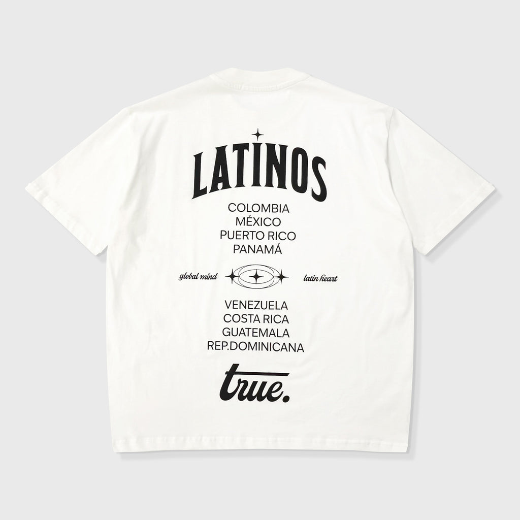 True Latinos Oversized Tshirt - cream