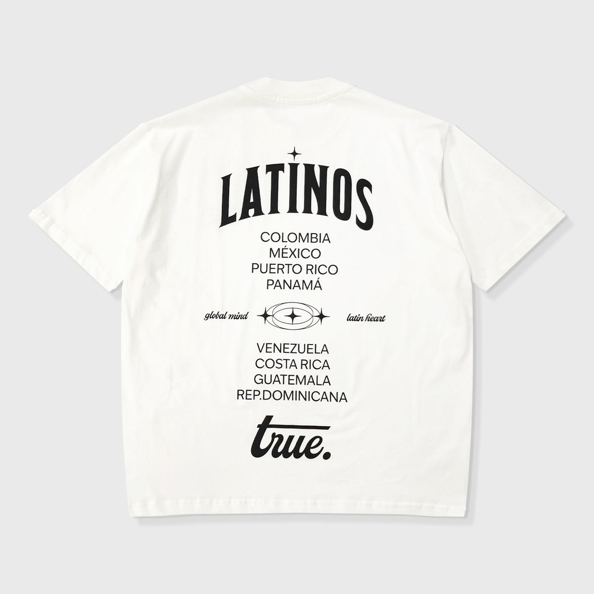 True Latinos Oversized Tshirt - cream