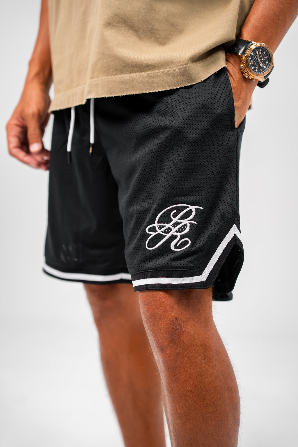 PURE Monclair Black Shorts