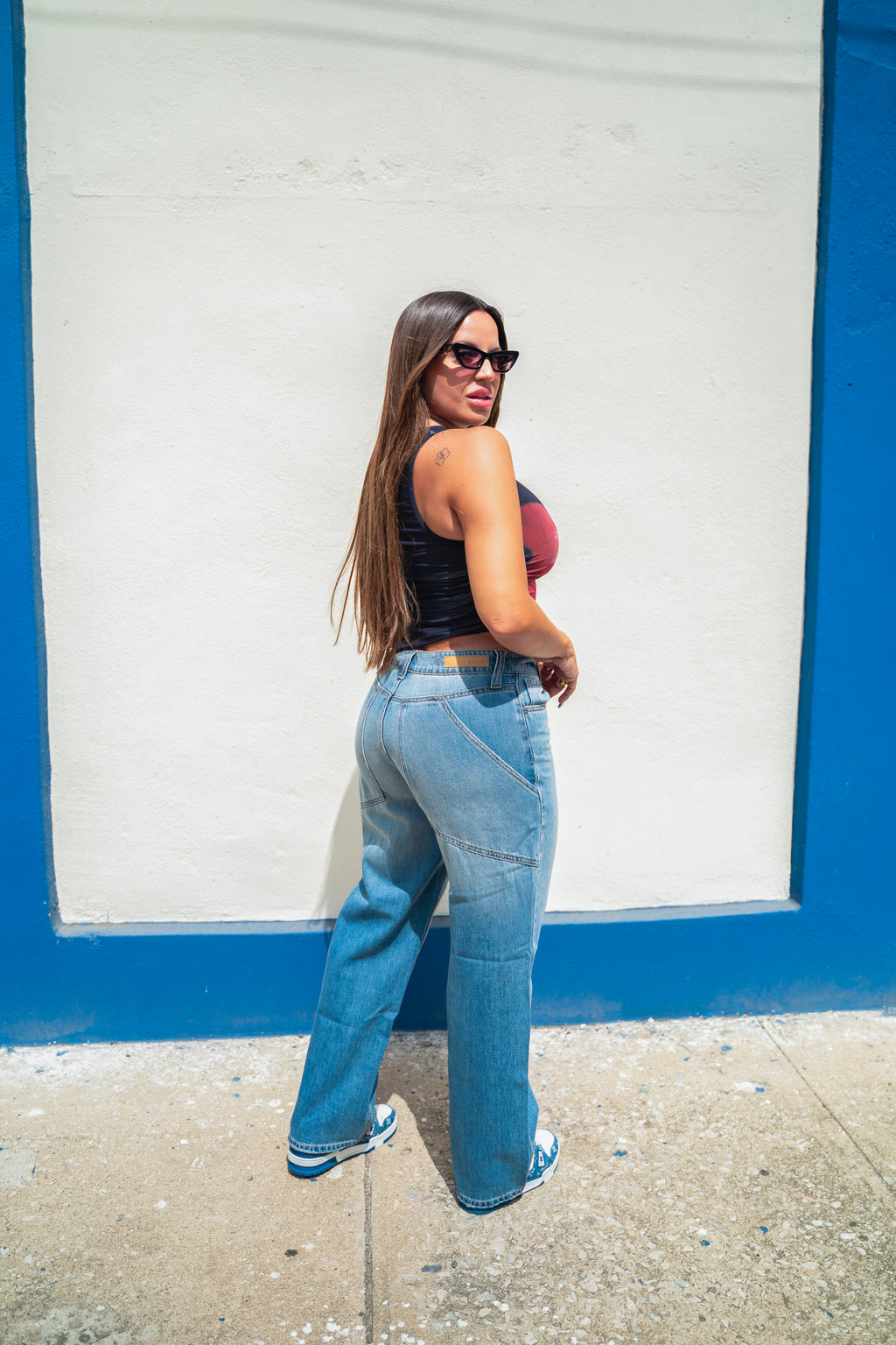 Low Waist Medium Baggy Jean
