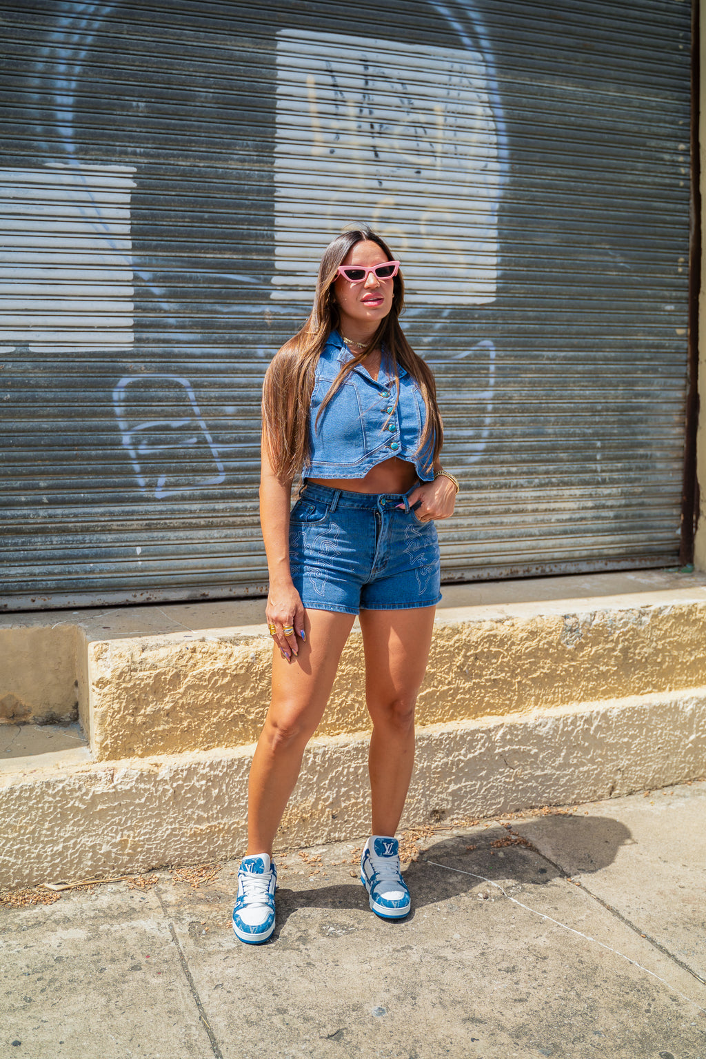 Medium Denim Cowgirl Vest
