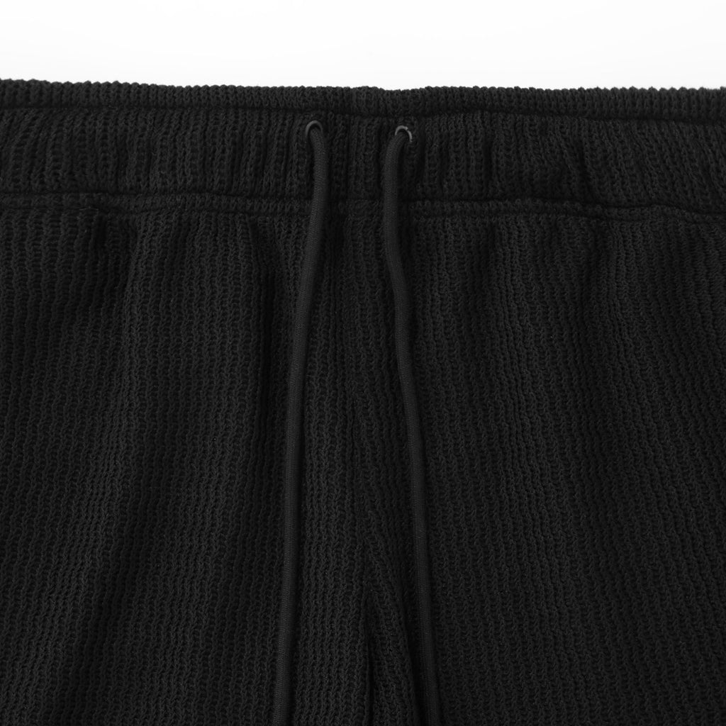 True Knitted Resort Bermuda - Black