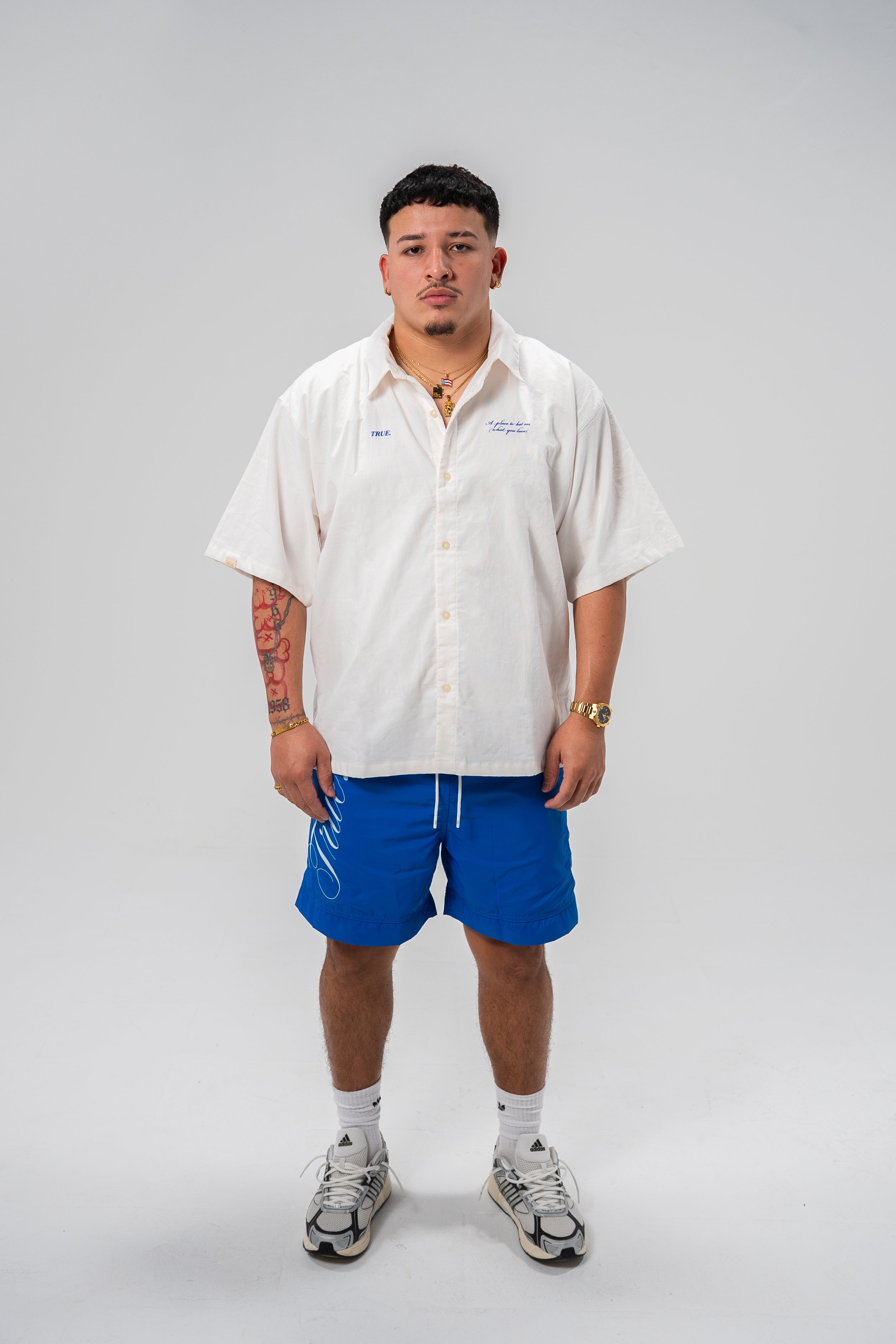 TRUE Heartbeat Boxy Button Up Shirt
