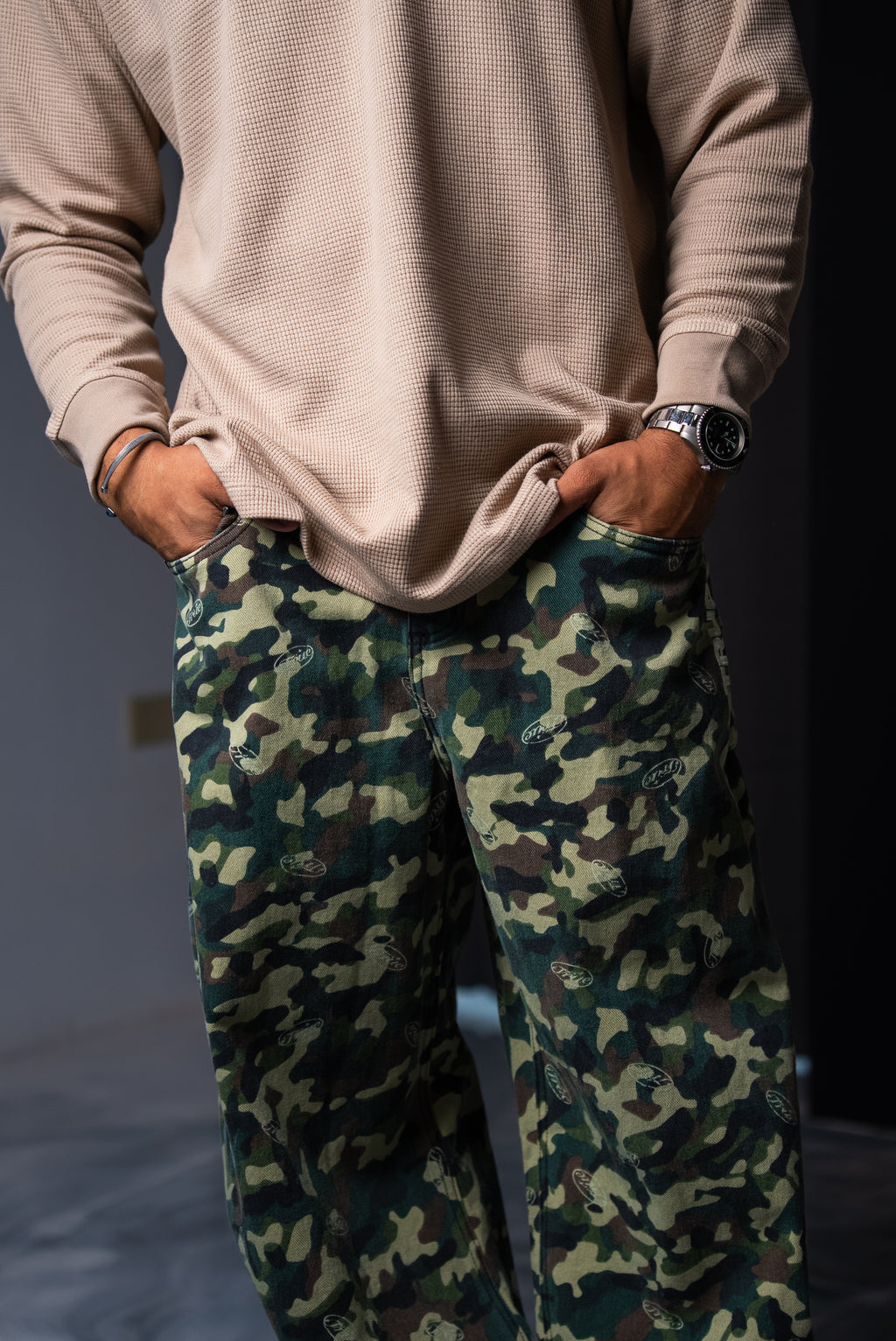 True Uniform Crewneck LS - Sand