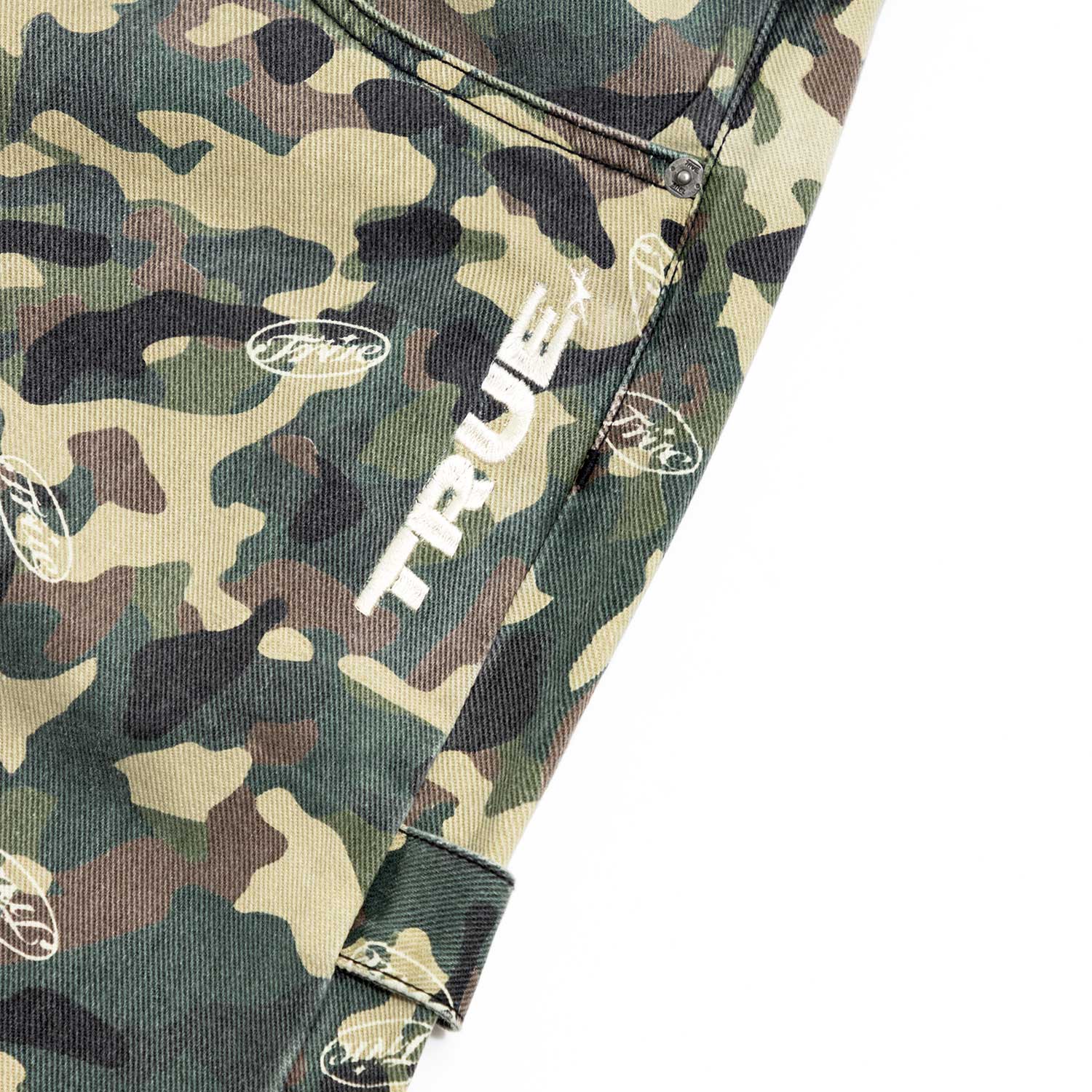 TRUE Racing Camo Pants - Green