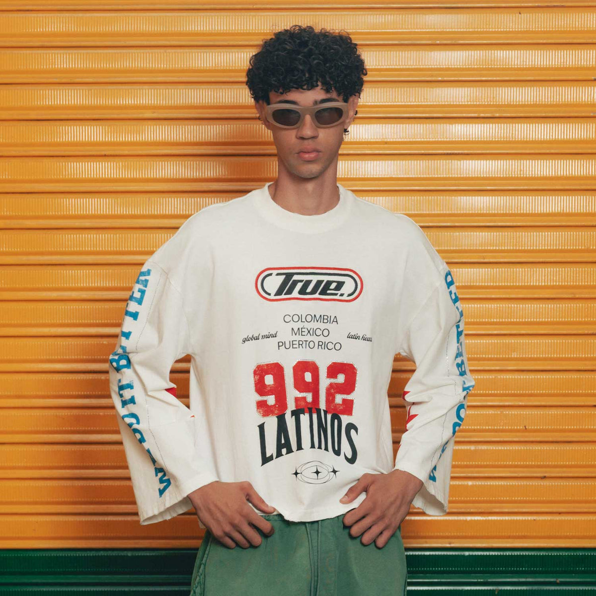 True Latinos Wide Sleeve LS
