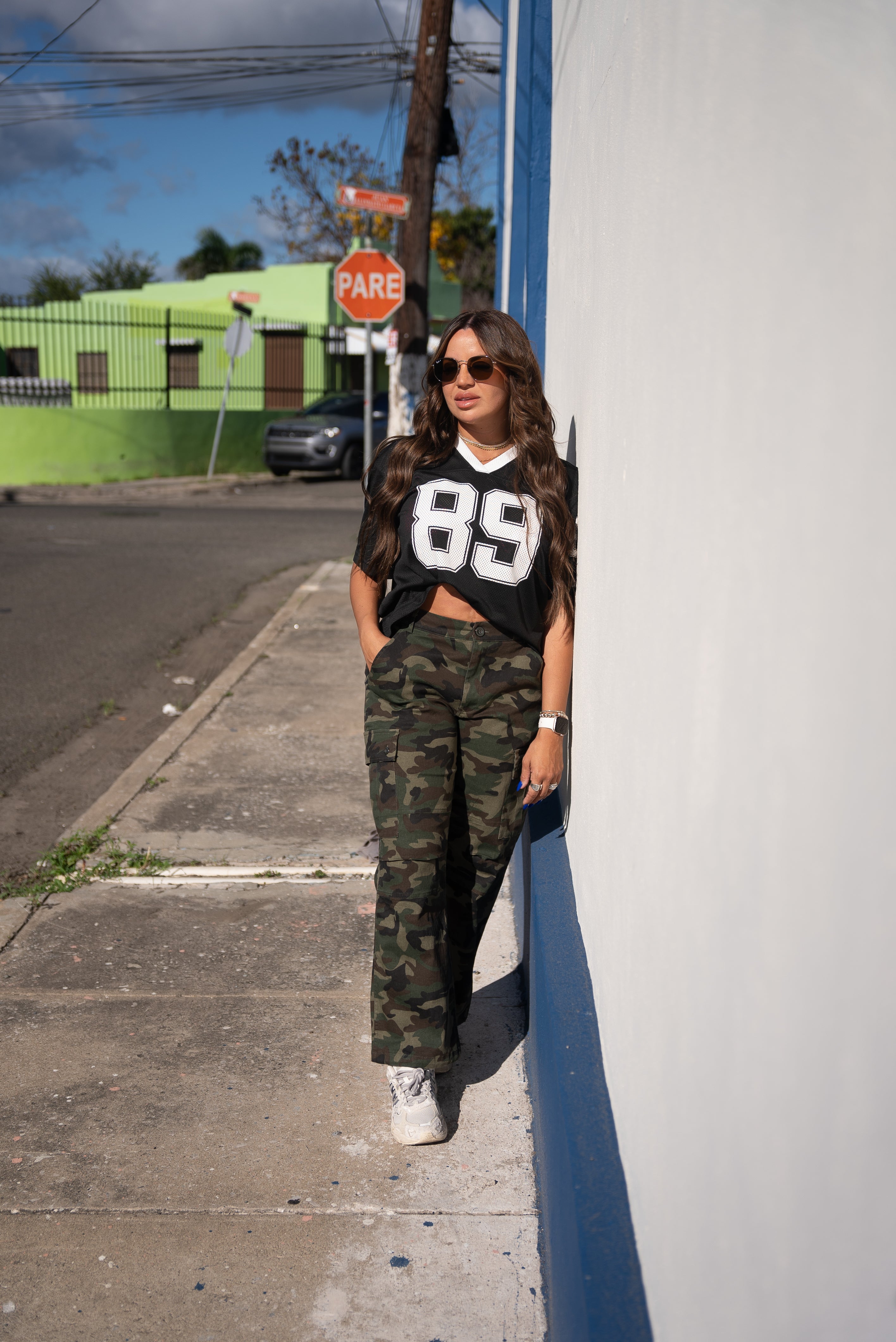 Black 89 Oversized Jersey