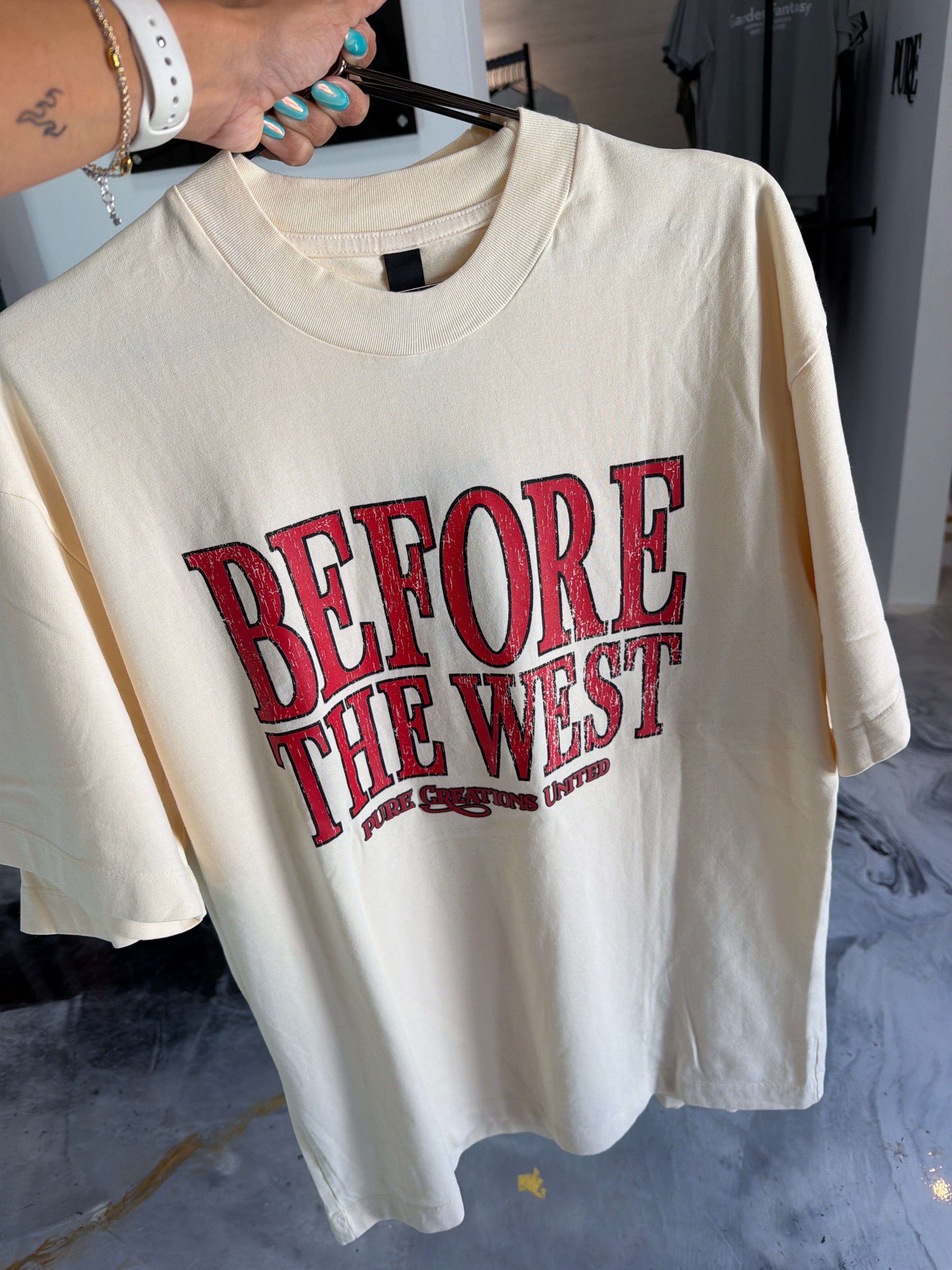 PURE Before The West Vanilla Tshirt