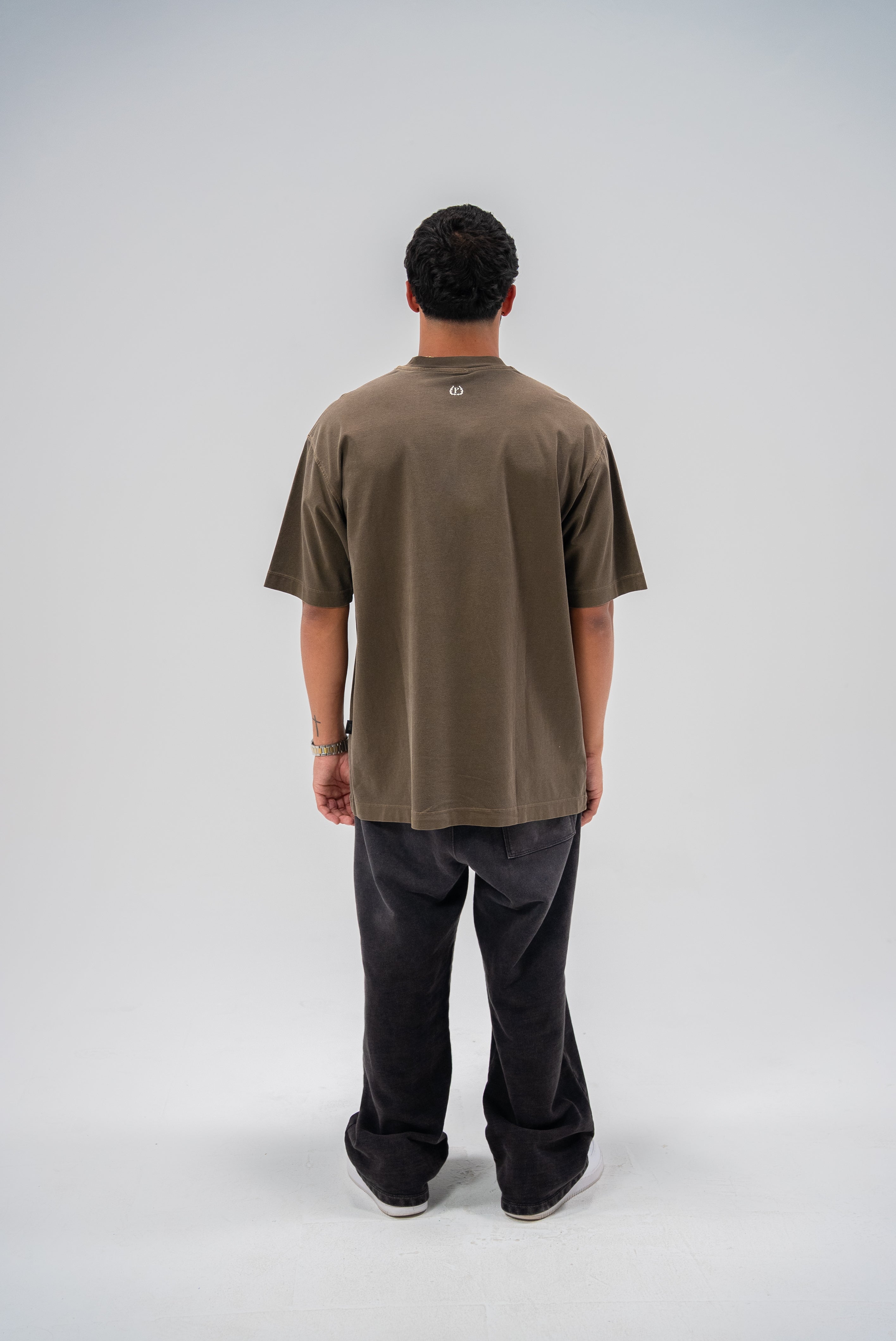 PURE Brown OS Logo Tshirt