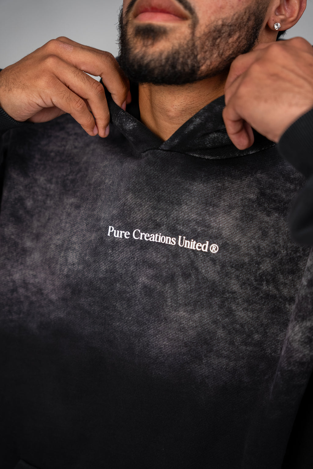 PURE Knockout Dark Grey Hoodie