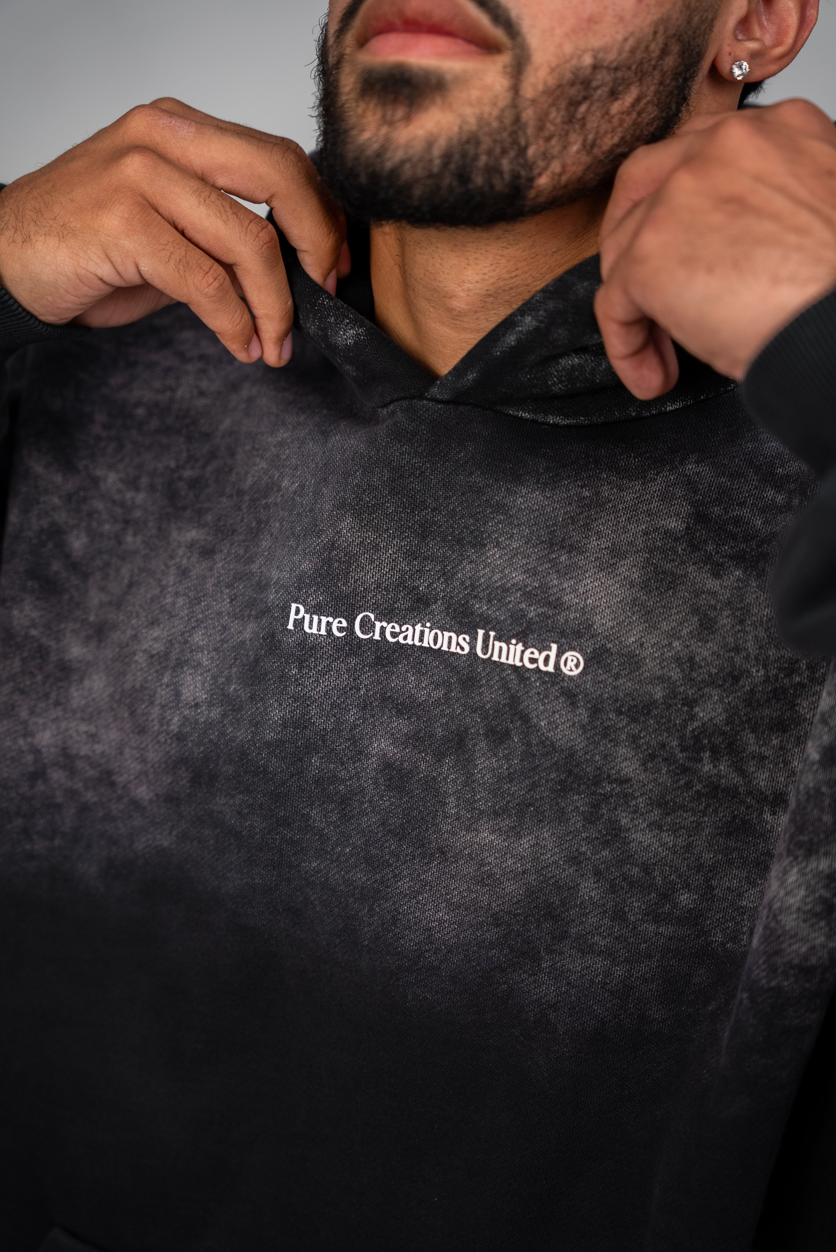 PURE Knockout Dark Grey Hoodie