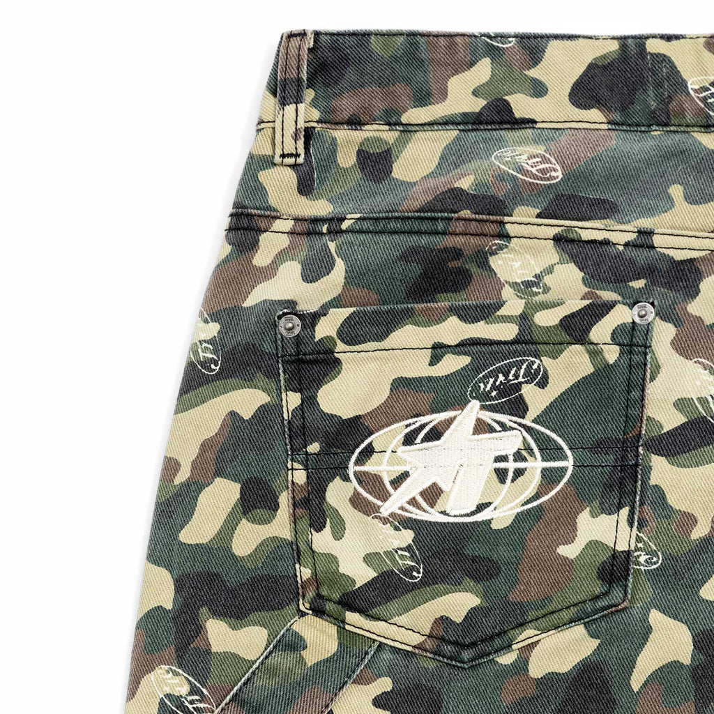 TRUE Racing Camo Pants - Green