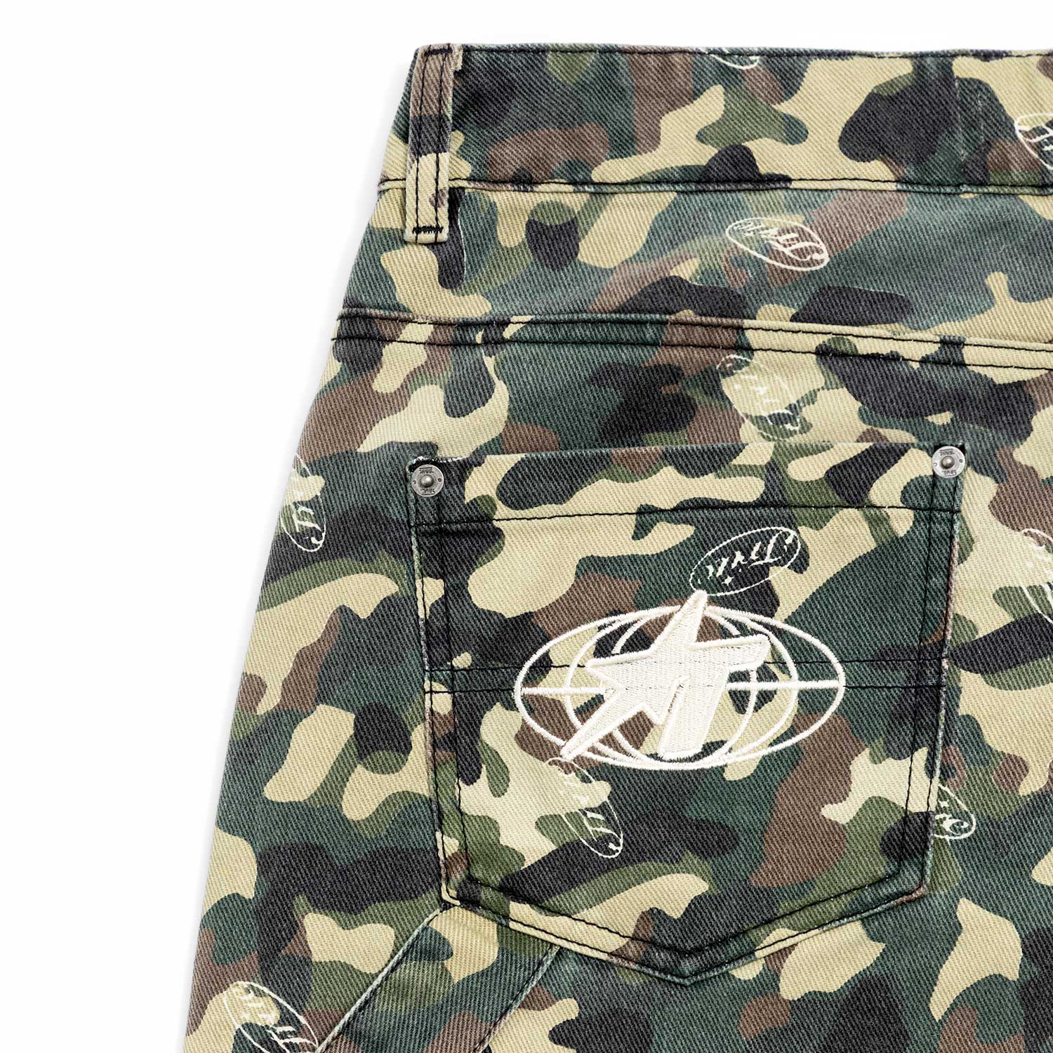 TRUE Racing Camo Pants - Green