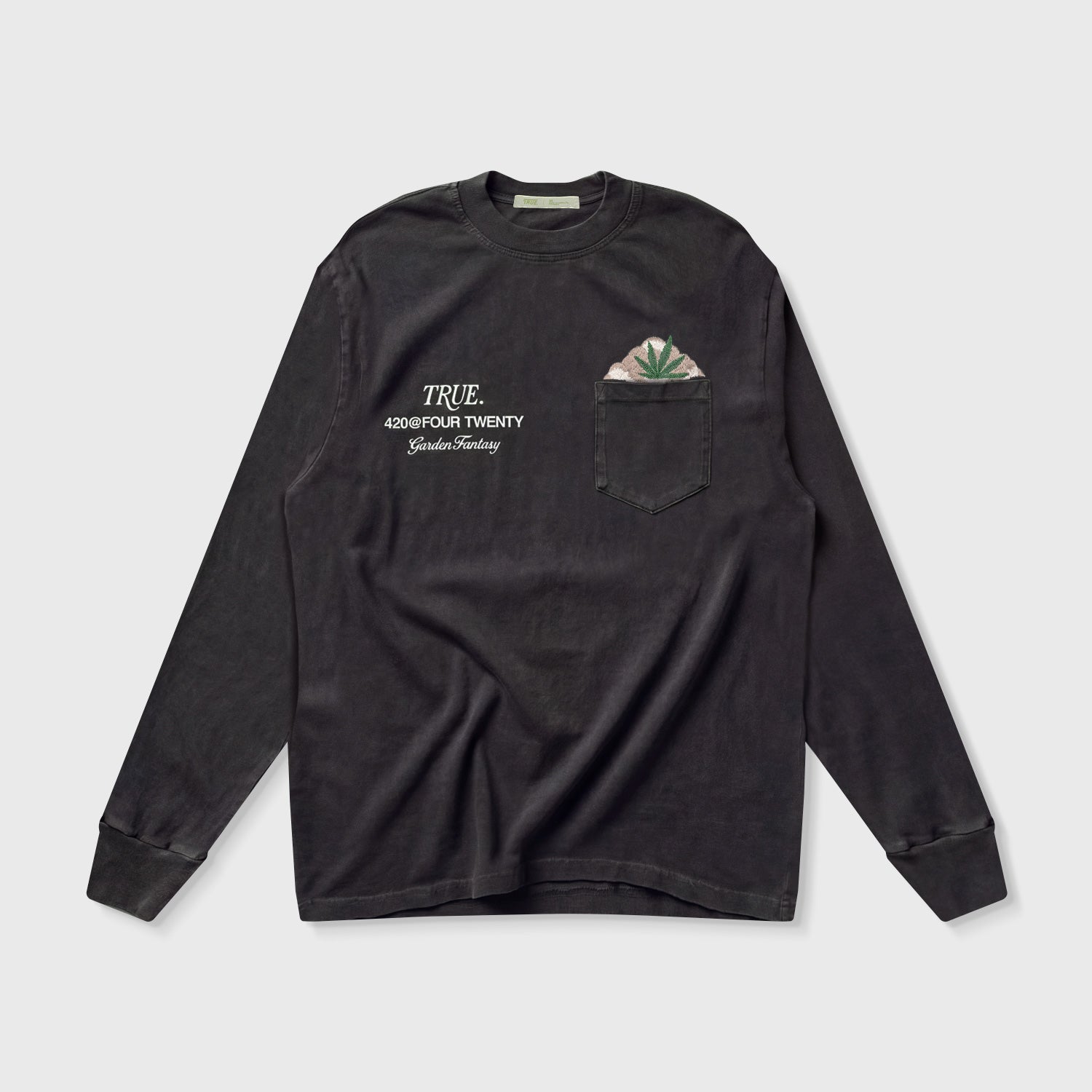 TRUE Garden LS Tshirt - Black