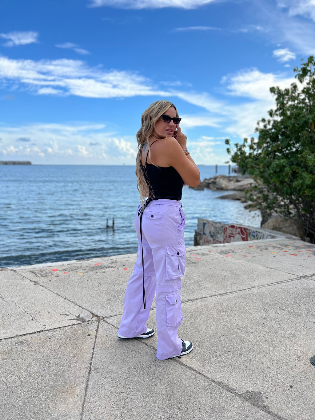 Lavender Parachute Cargo