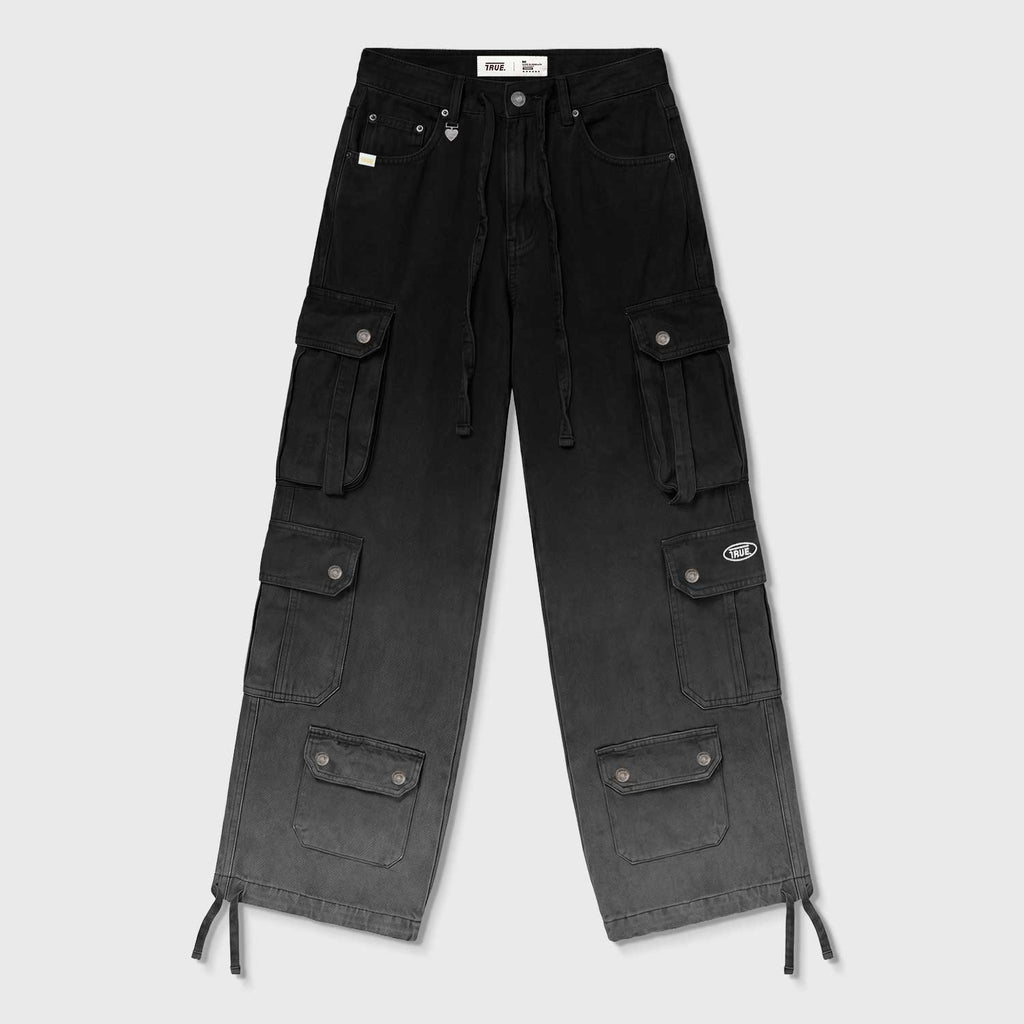 True Utility Pocket Cargo Pants - Black