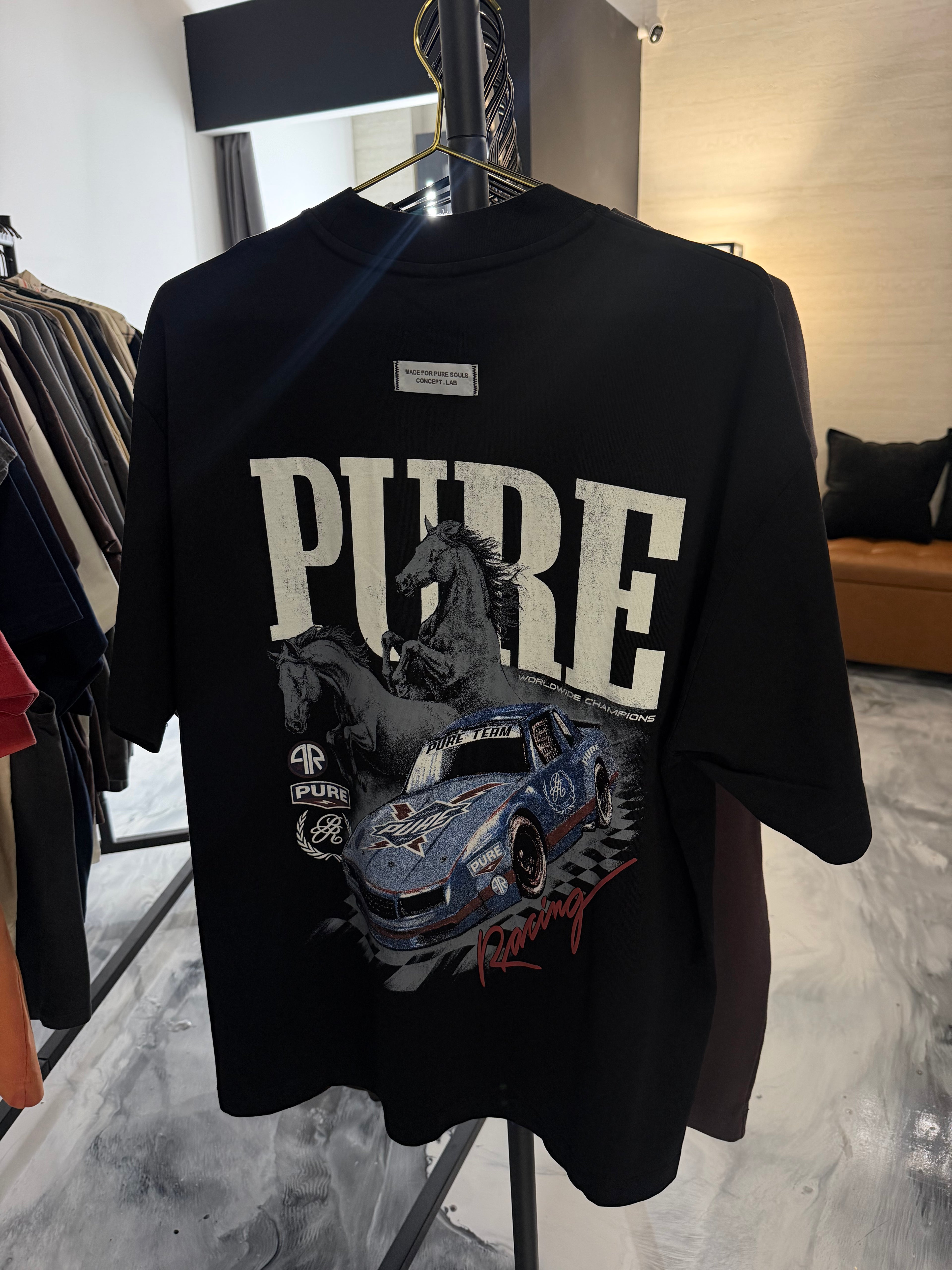 PURE Overdrive Black Tshirt