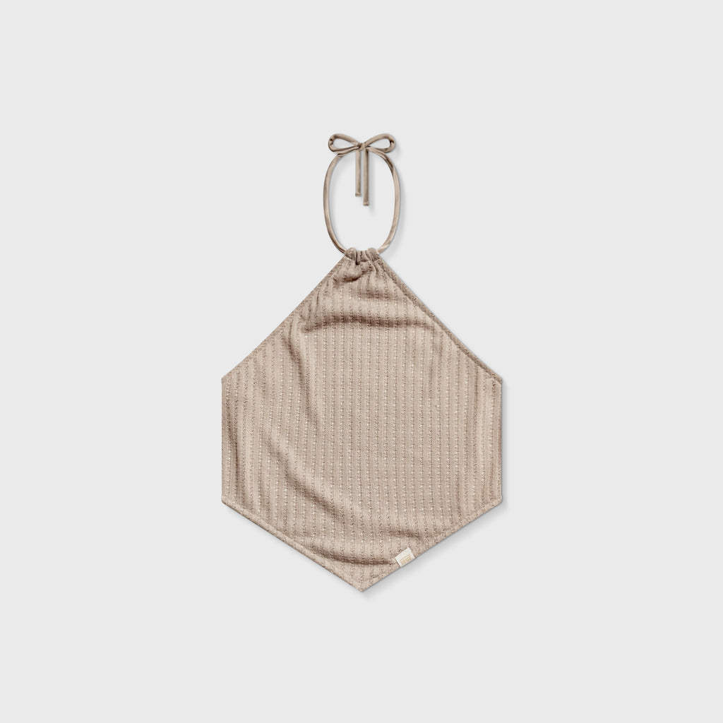True Textured Halter Top - Camel