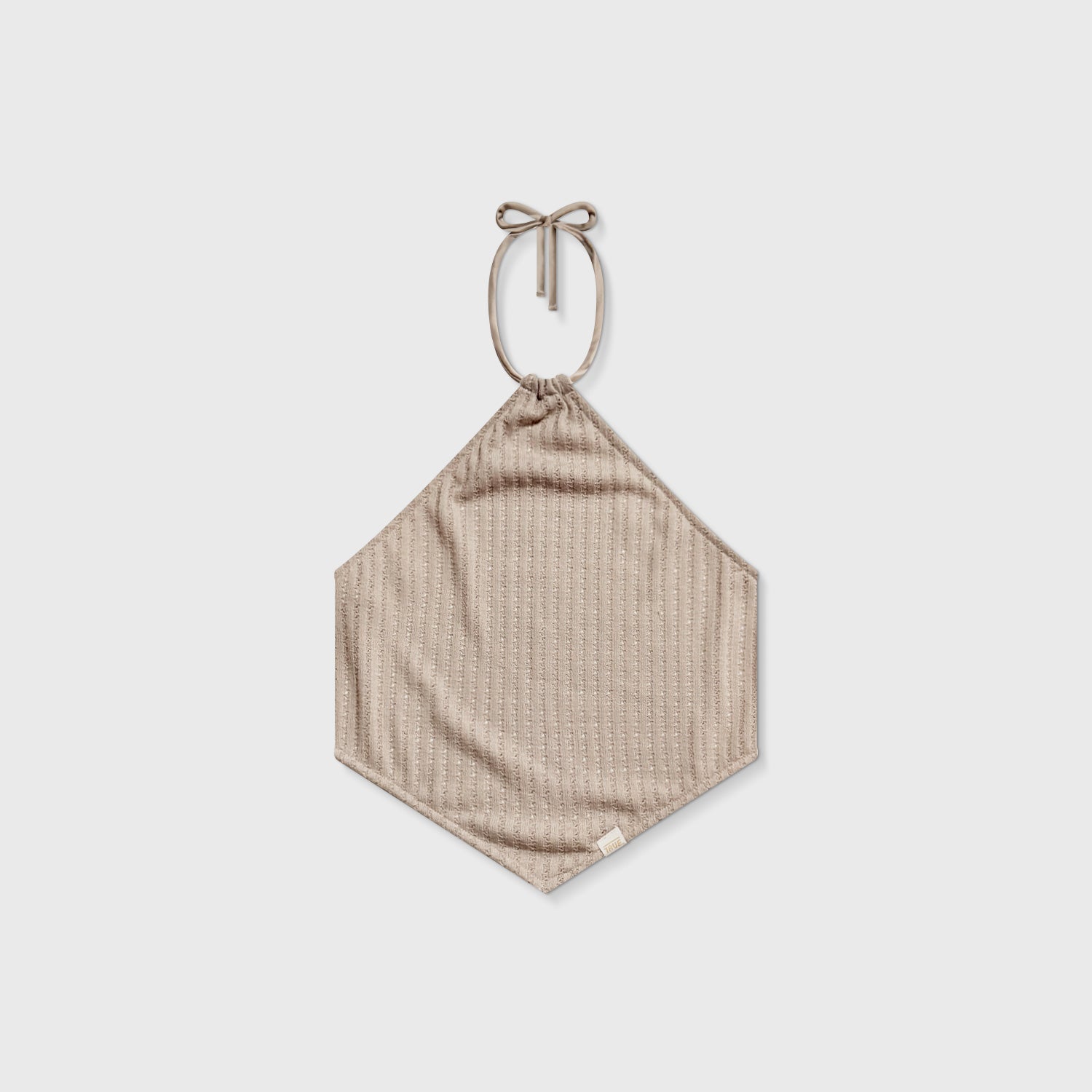 True Textured Halter Top - Camel