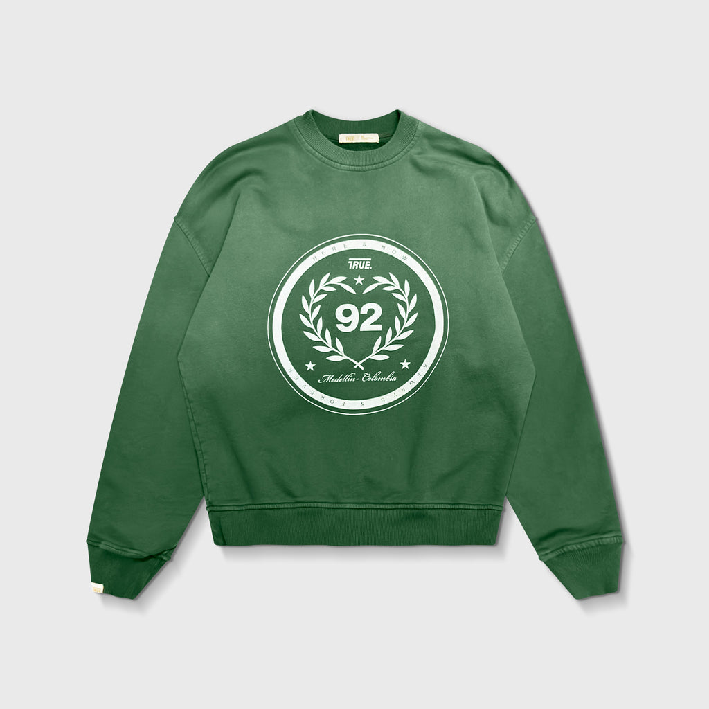 TRUE One Pulse Pullover- Gradient Green