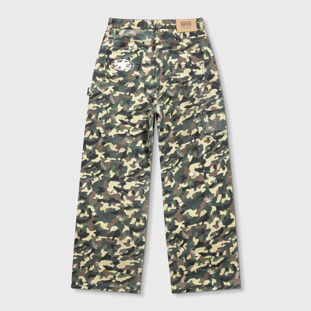 TRUE Racing Camo Pants - Green