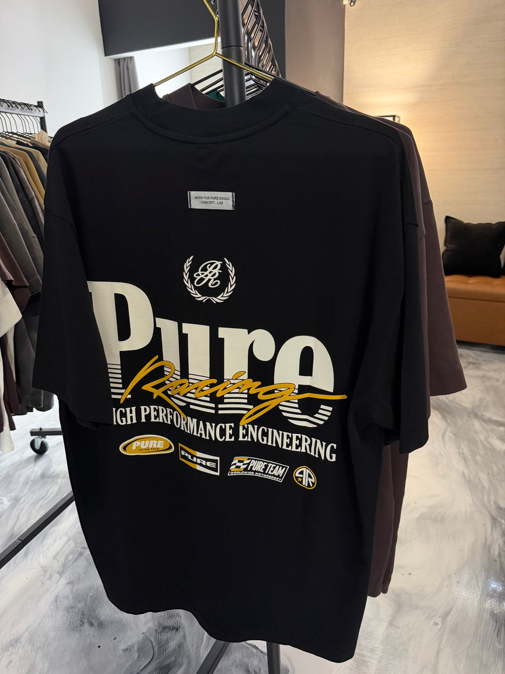 PURE Overdrive Black Tshirt