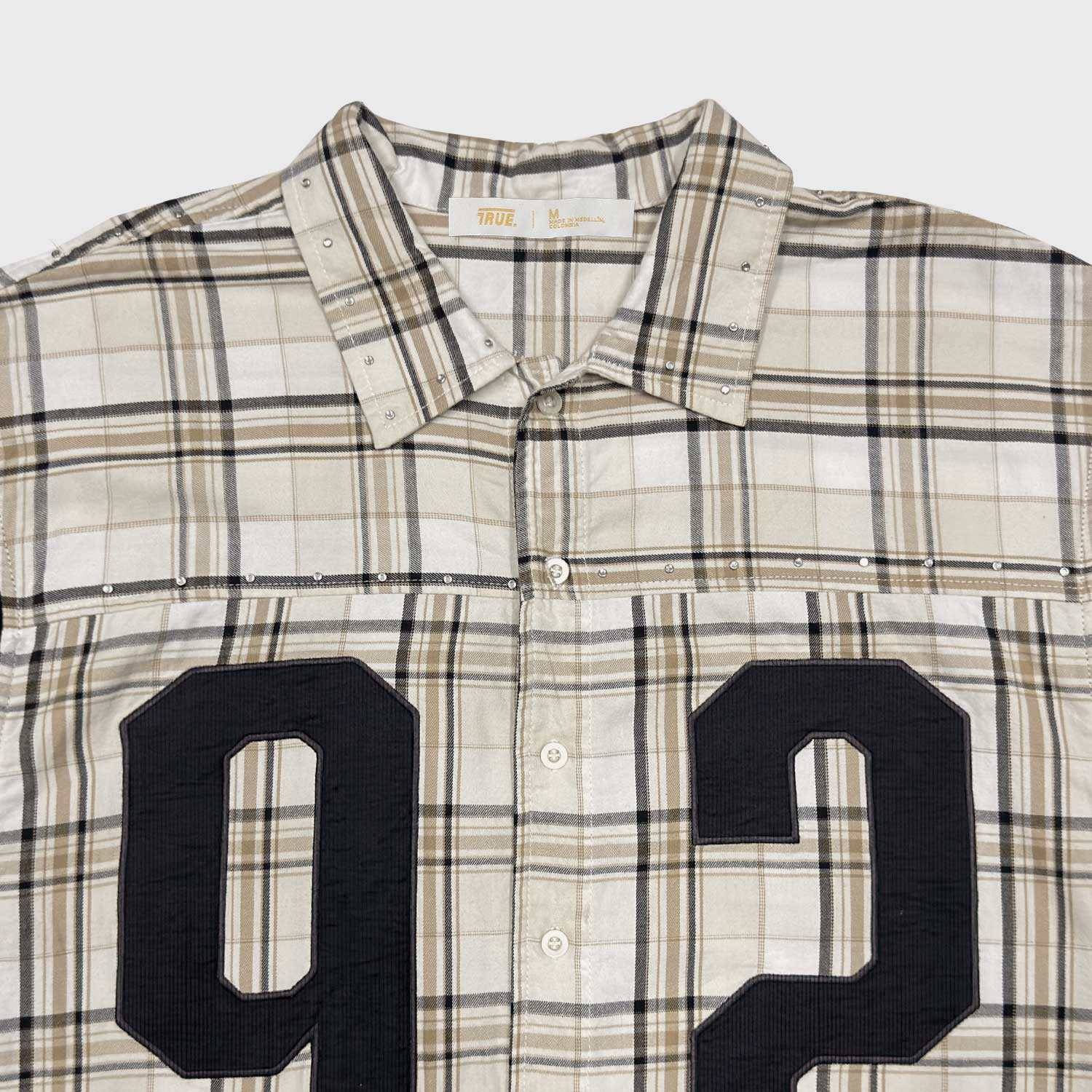 TRUE Nine Two Boxy Plaid Shirt