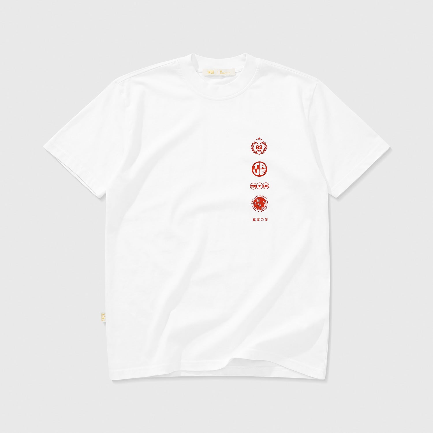 TRUE Heartbeat Tshirt - White