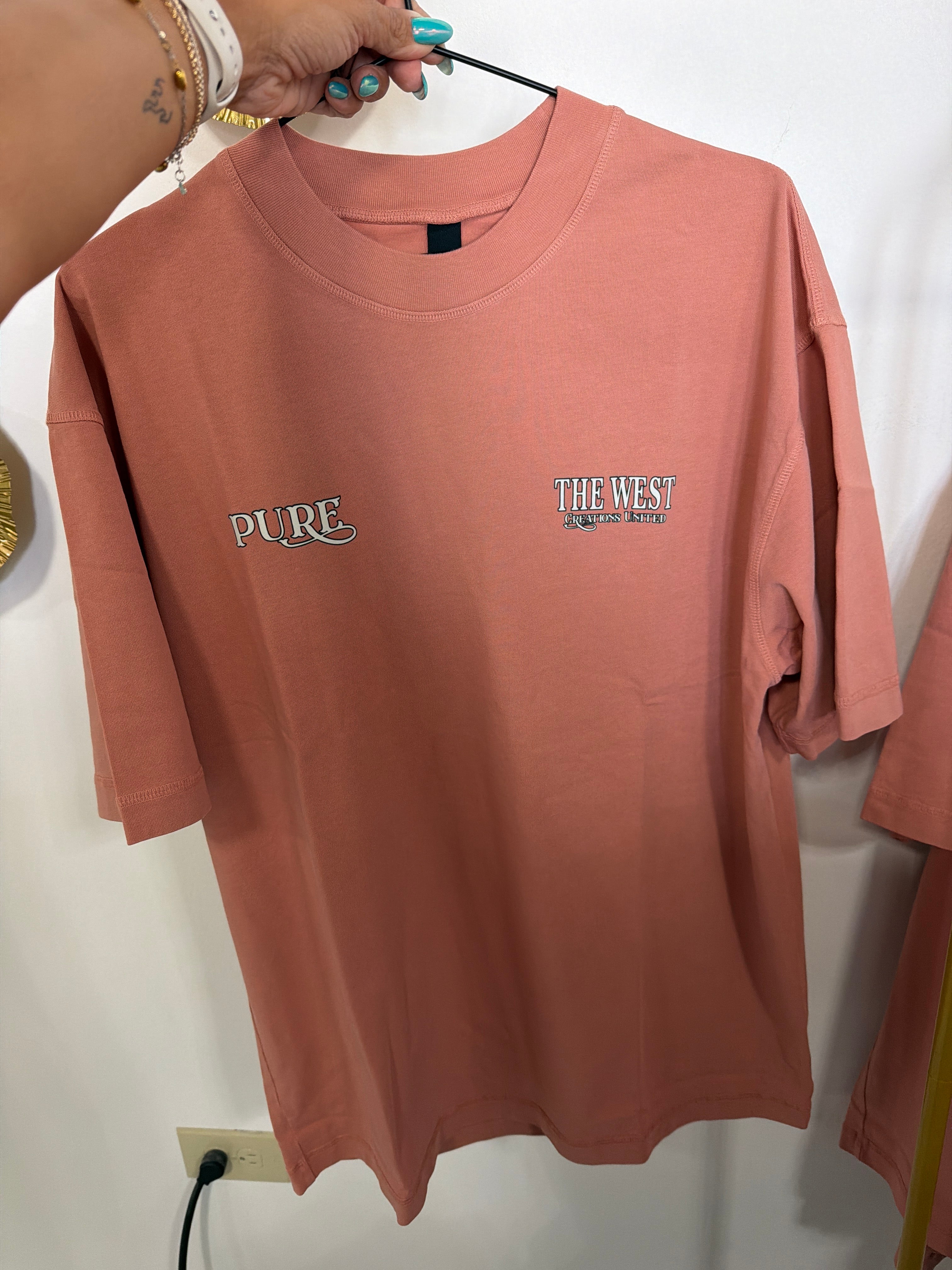 PURE Before The West Coral Tshirt