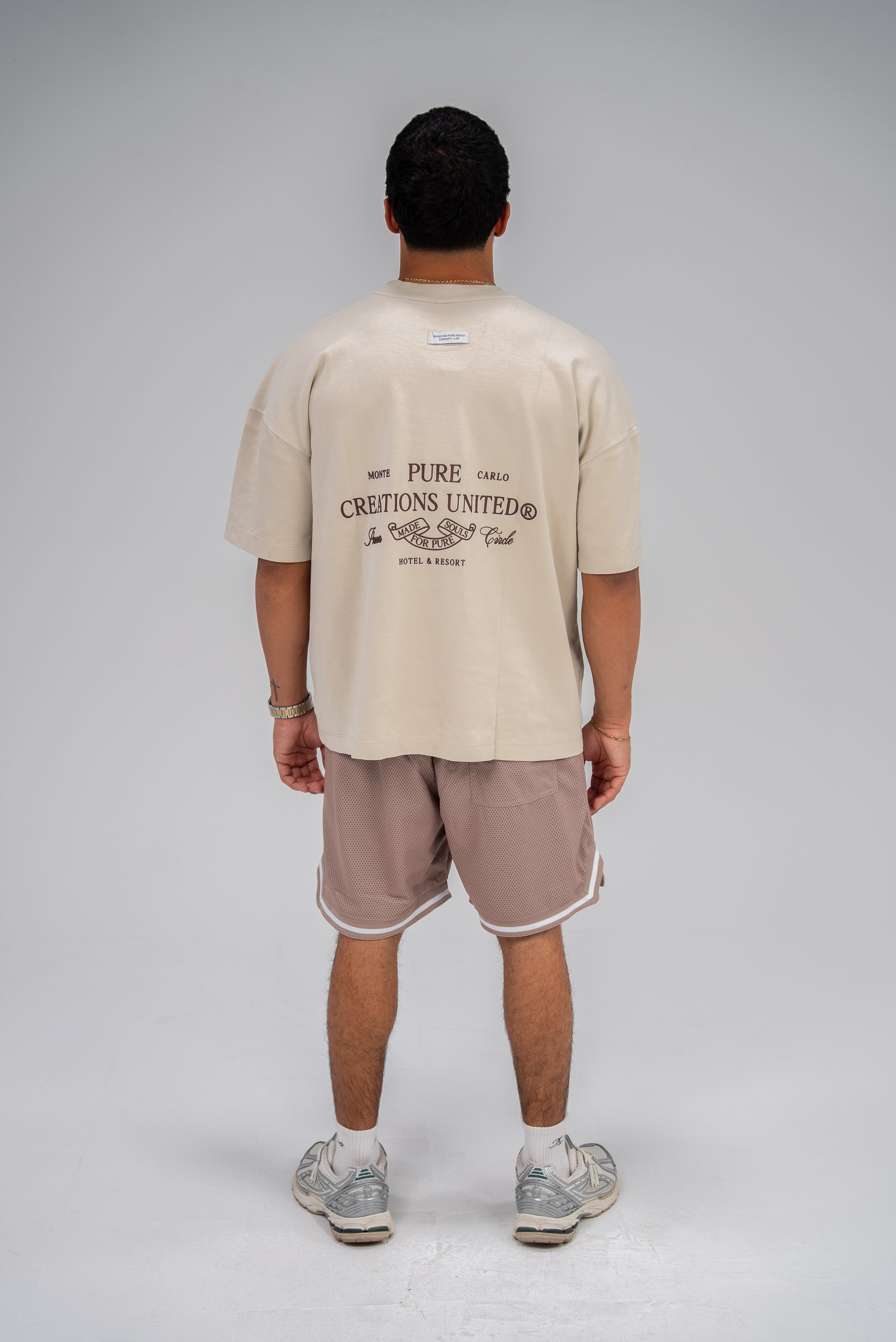 PURE Monclair Taupe Shorts