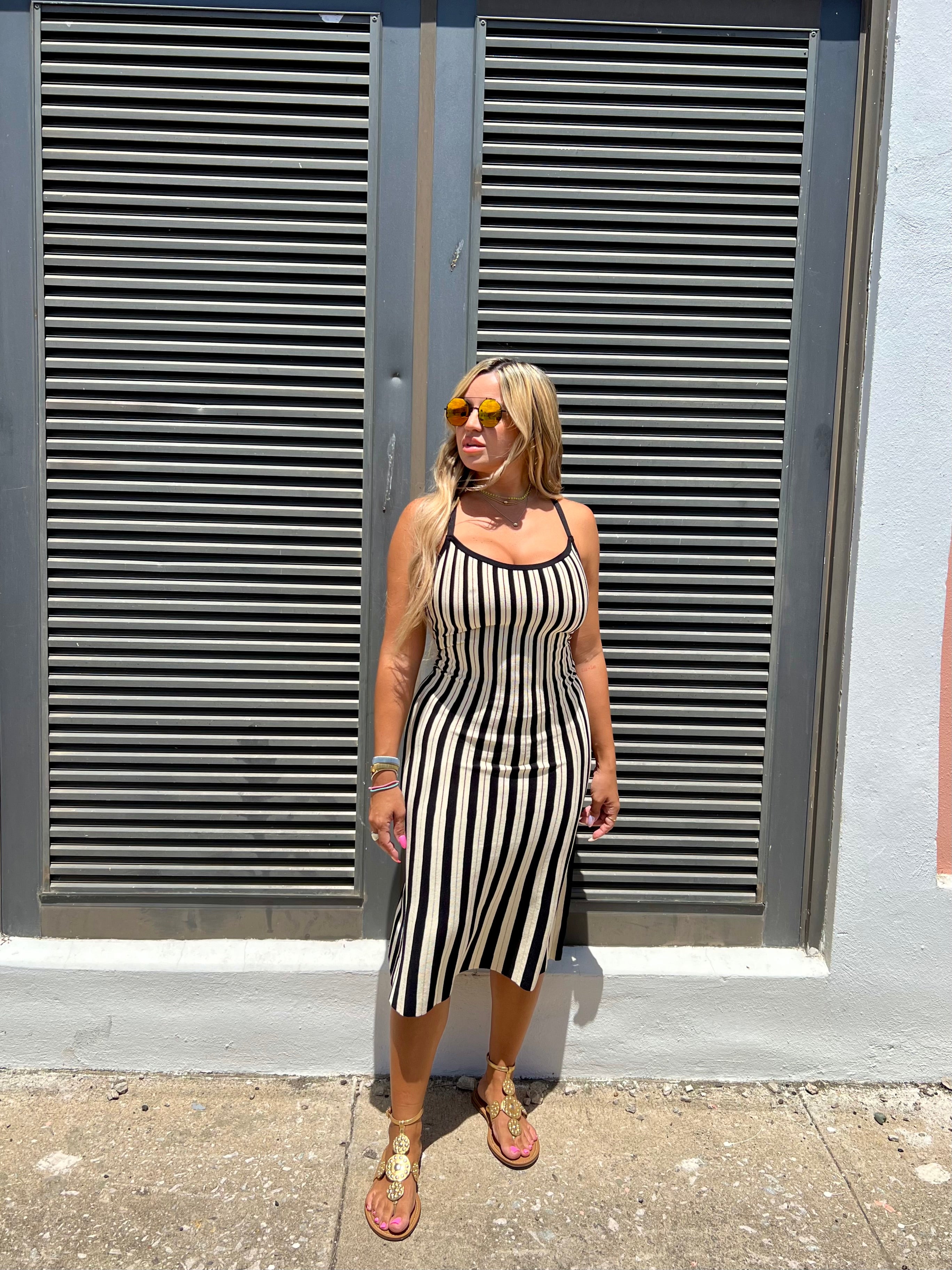 BB Striped Dress