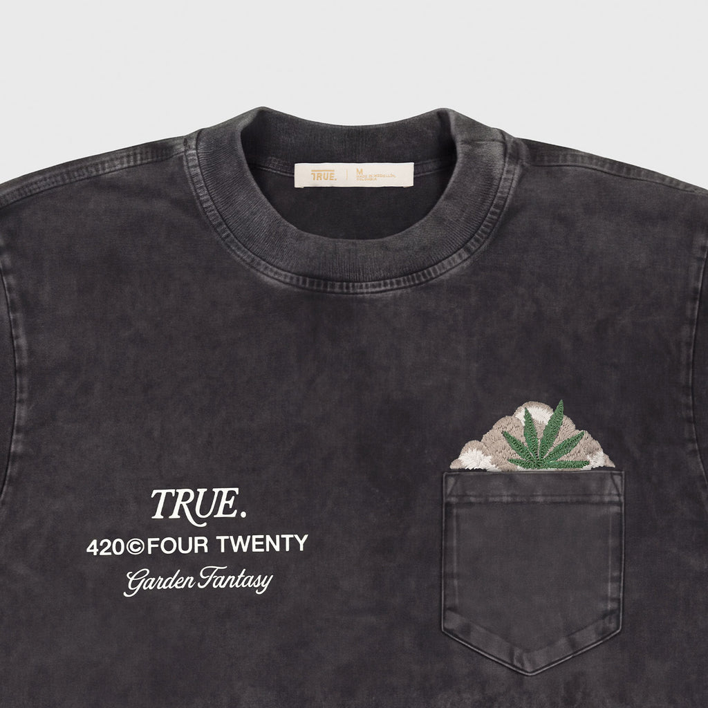 TRUE Garden LS Tshirt - Black