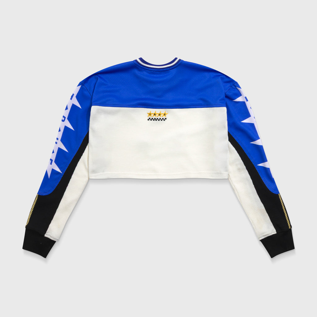 TRUE Racing Crop Longsleeve - Blue
