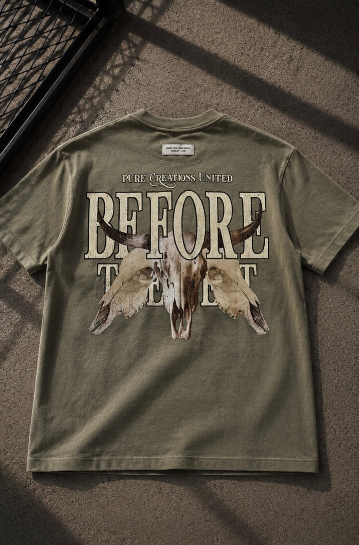 PURE Before The West Green Tshirt