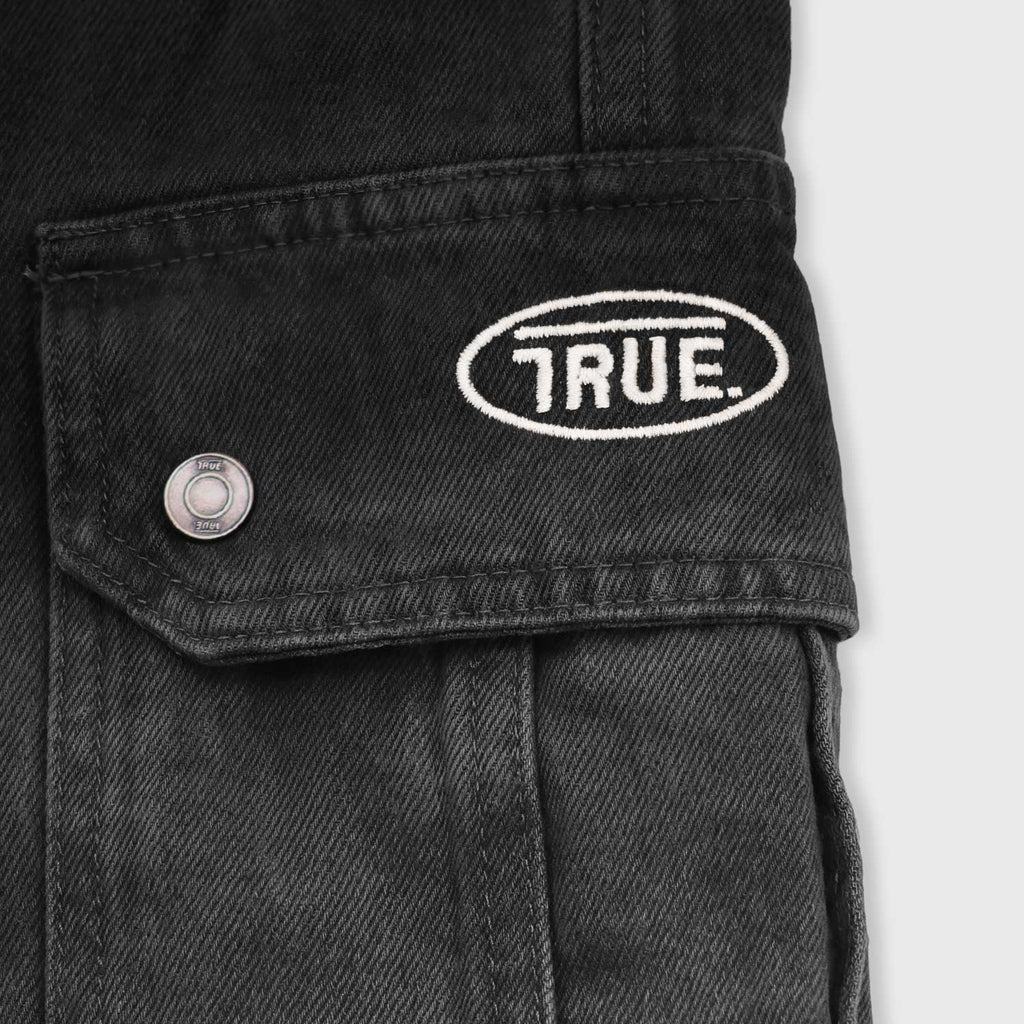 True Utility Pocket Cargo Pants - Black