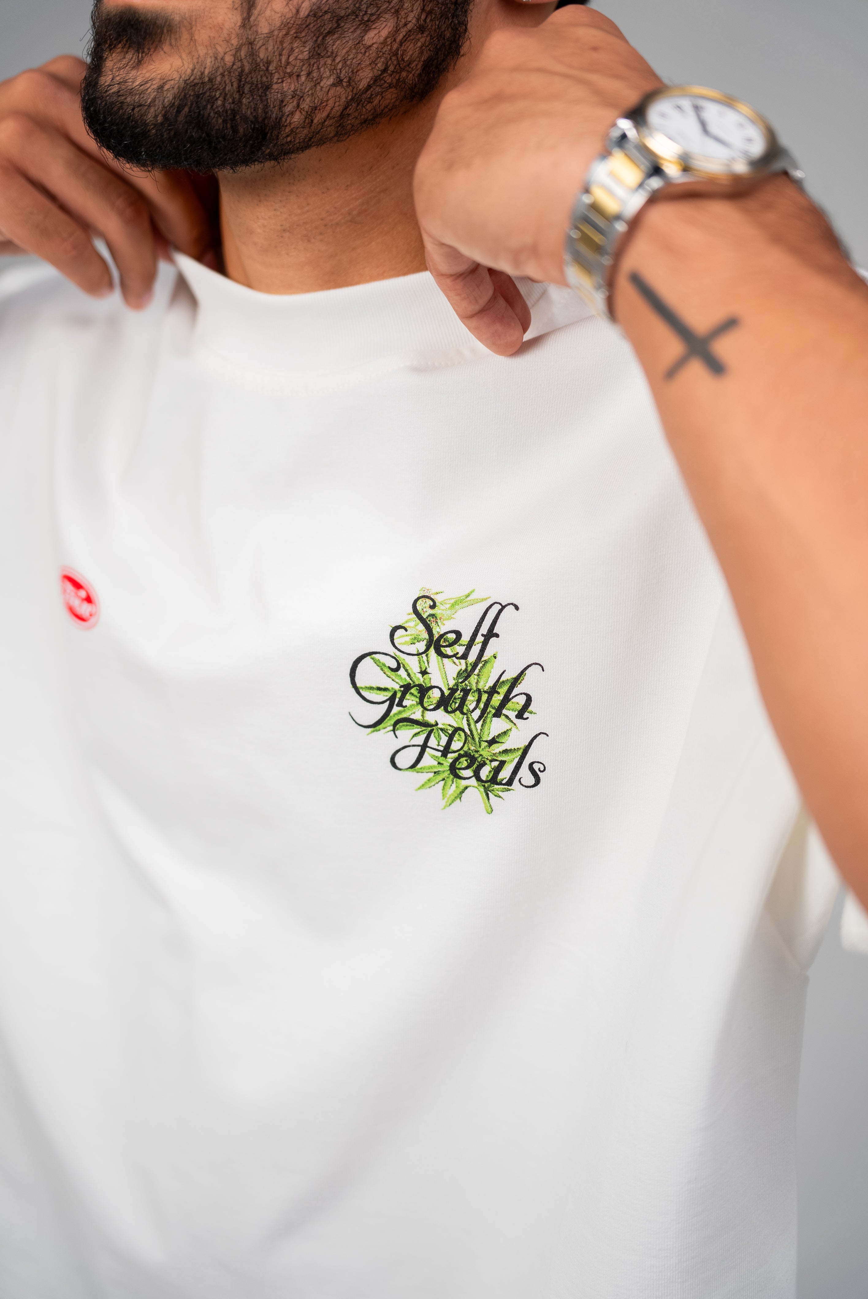 TRUE Self Growth OS White Shirt