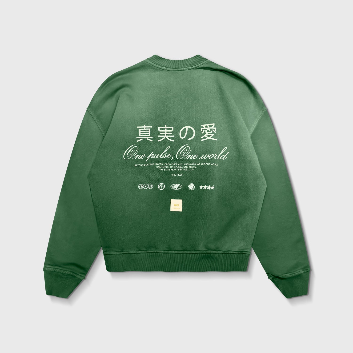TRUE One Pulse Pullover- Gradient Green