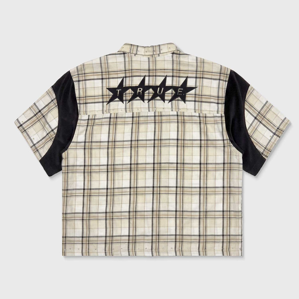 TRUE Nine Two Boxy Plaid Shirt