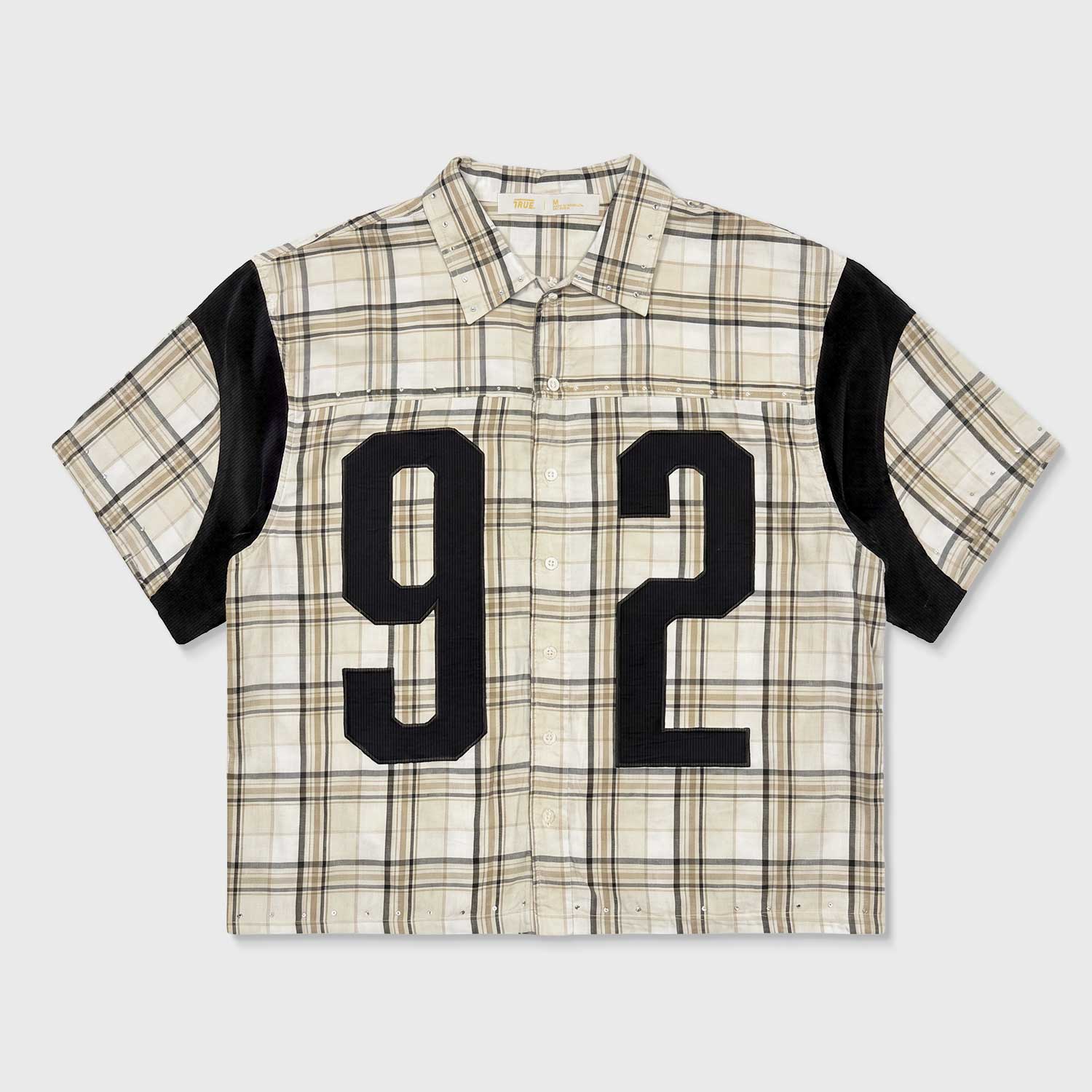 TRUE Nine Two Boxy Plaid Shirt