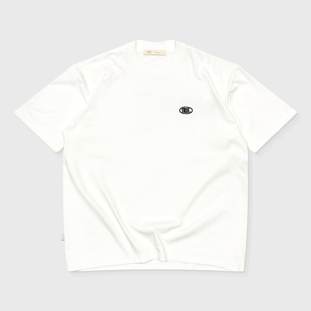 True Uniform Oversized Tshirt- Cream
