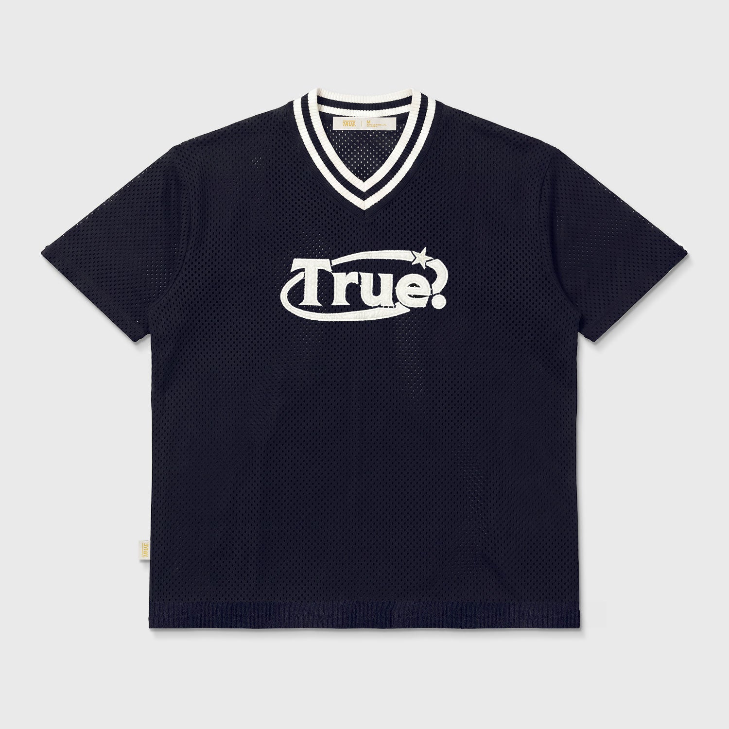 TRUE Knit Oversized V-Neck Jersey