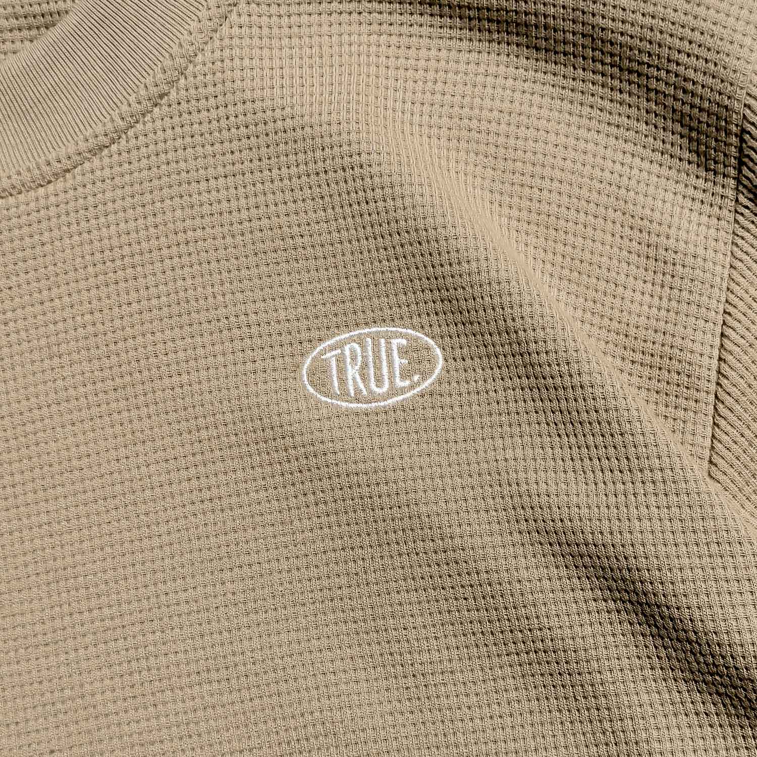 True Uniform Crewneck LS - Sand