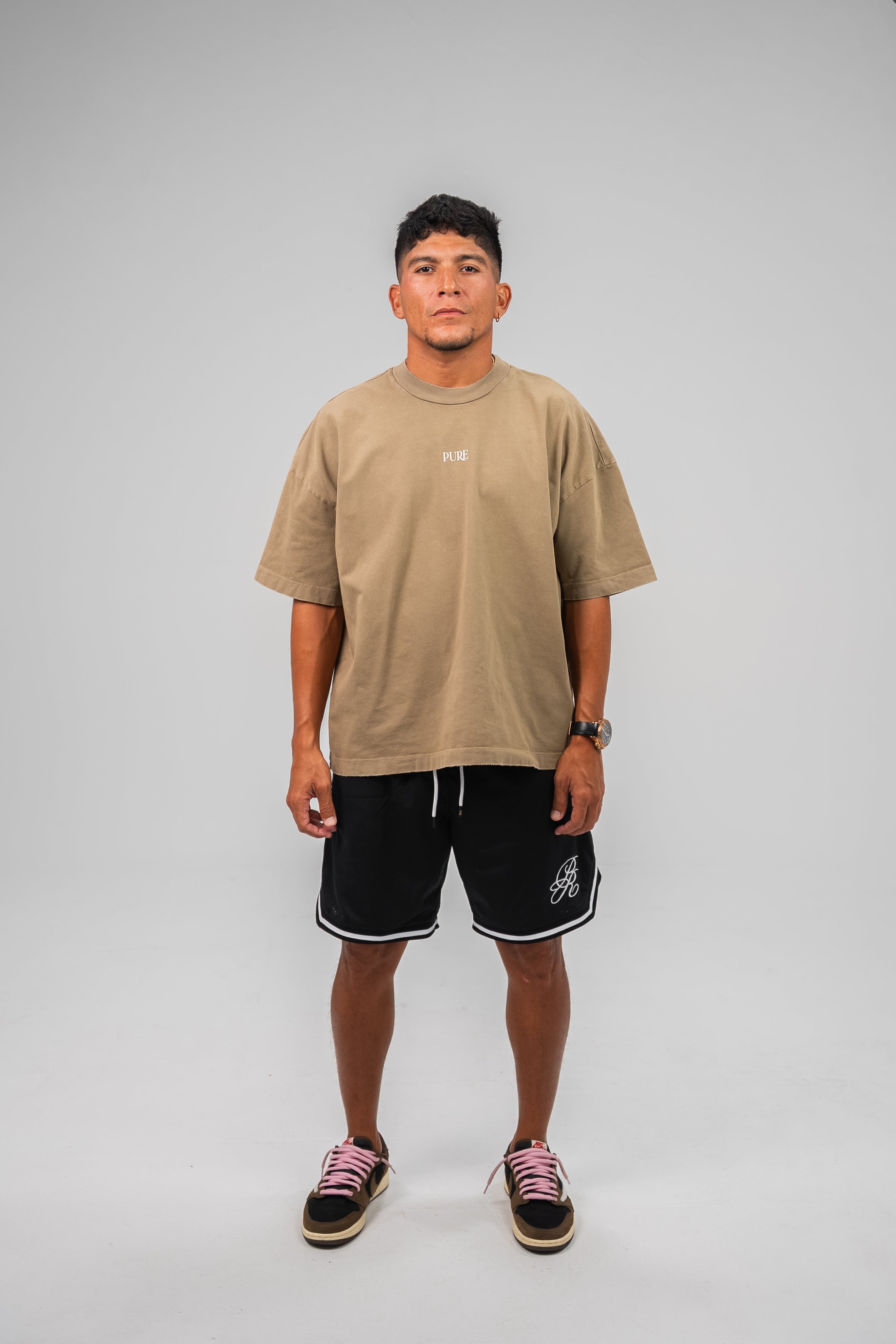 PURE Knockout OS Latte Shirt