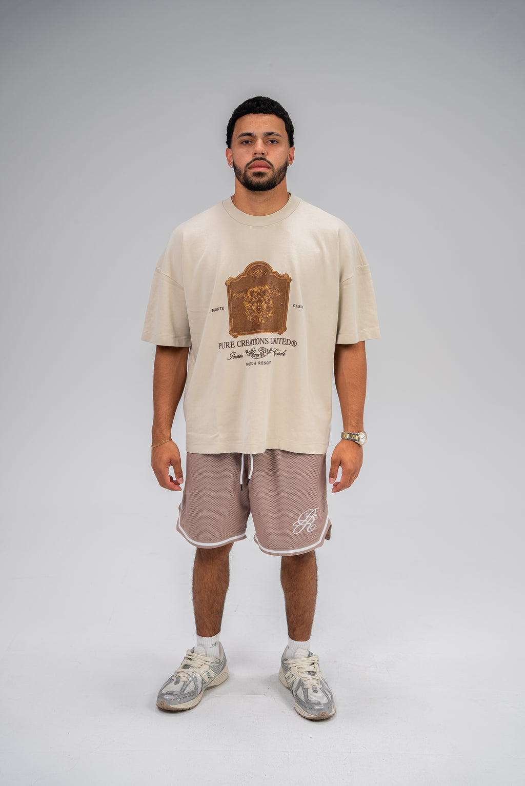 PURE Monclair Taupe Shorts