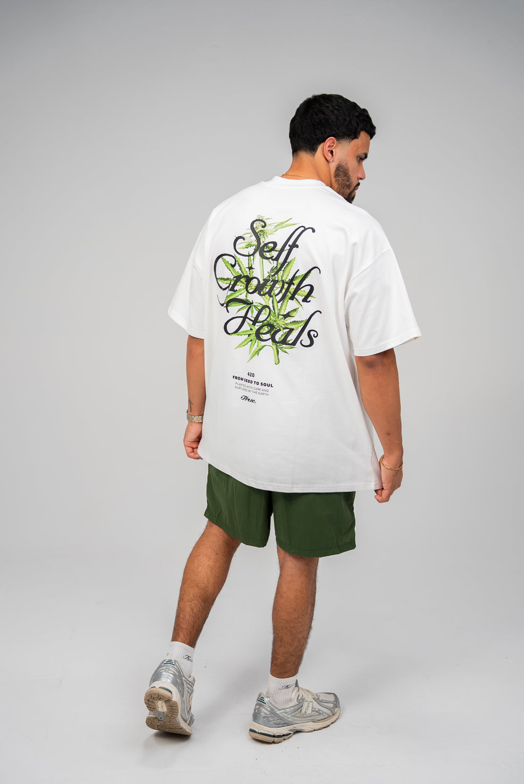 TRUE Self Growth OS White Shirt