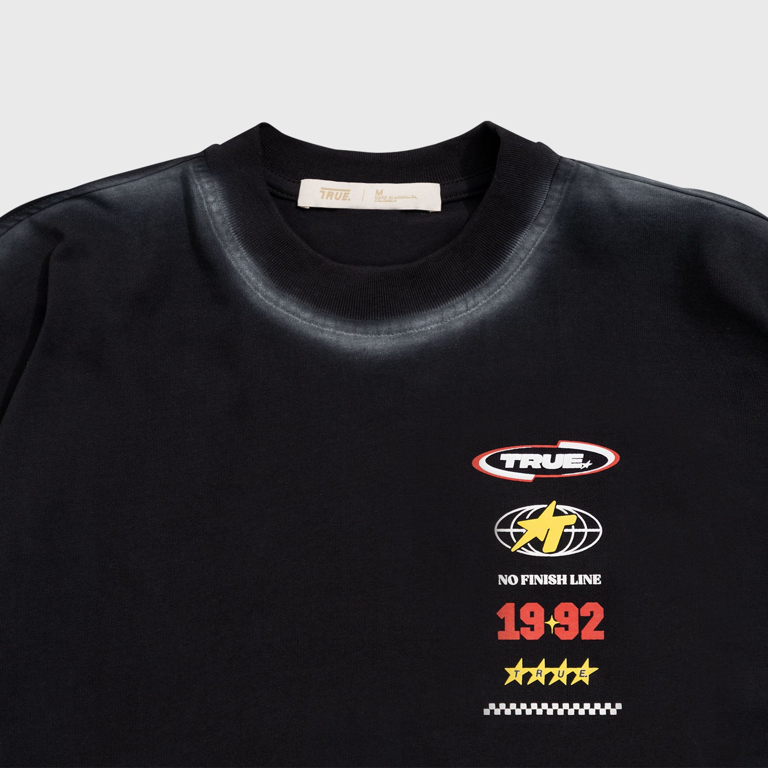 TRUE No Finish Line TShirt - Black