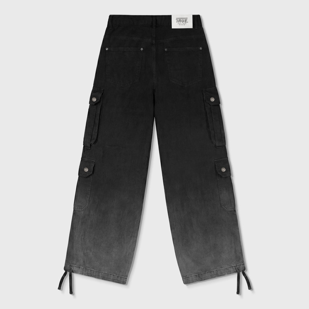 True Utility Pocket Cargo Pants - Black