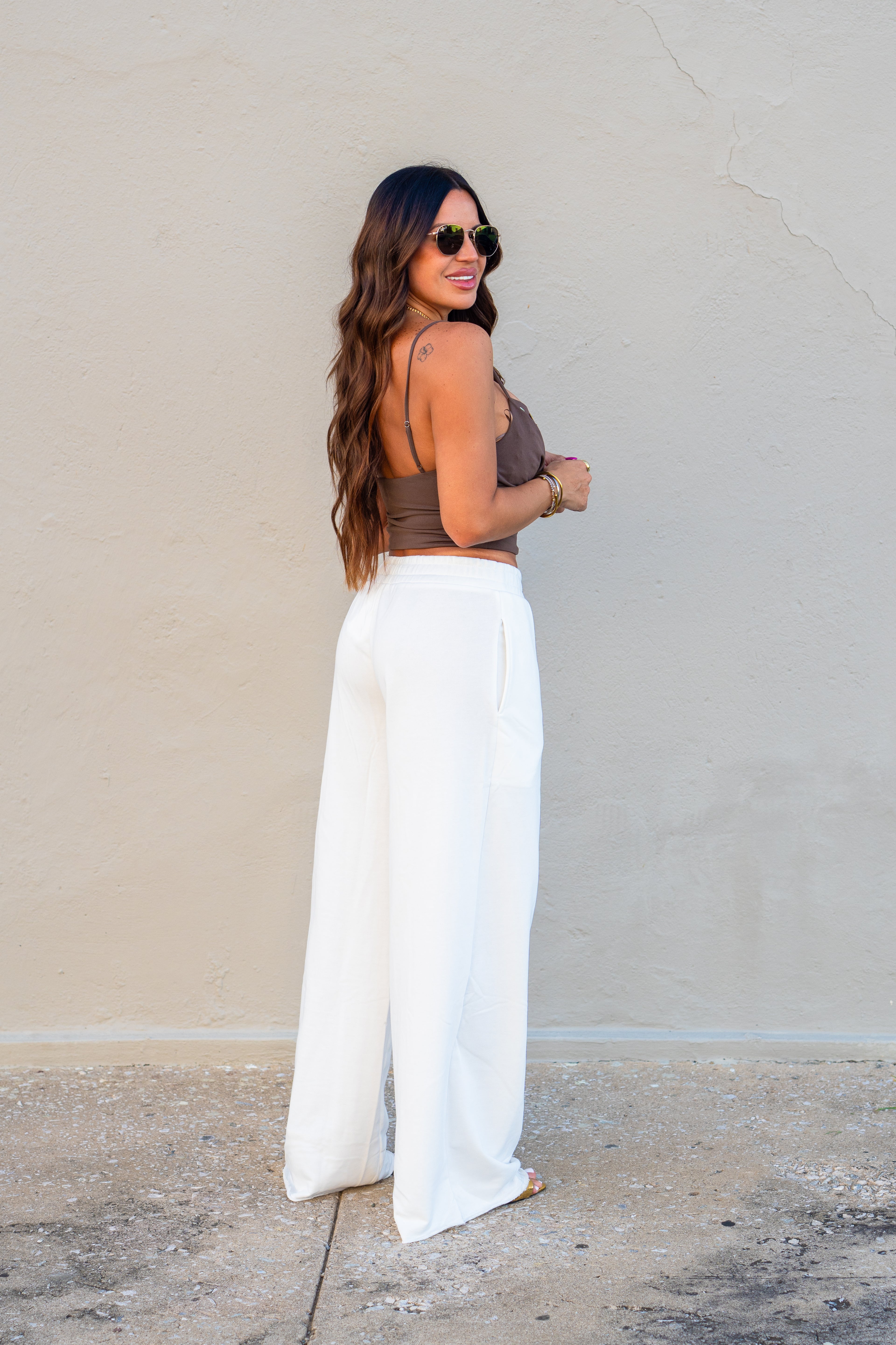 Sable Buttons Detail Top