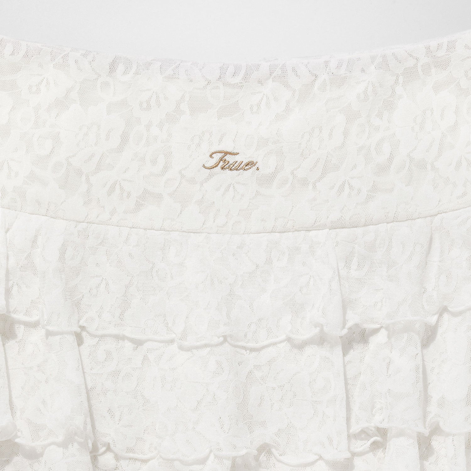 TRUE Drift Floral Mini Skirt - Cream