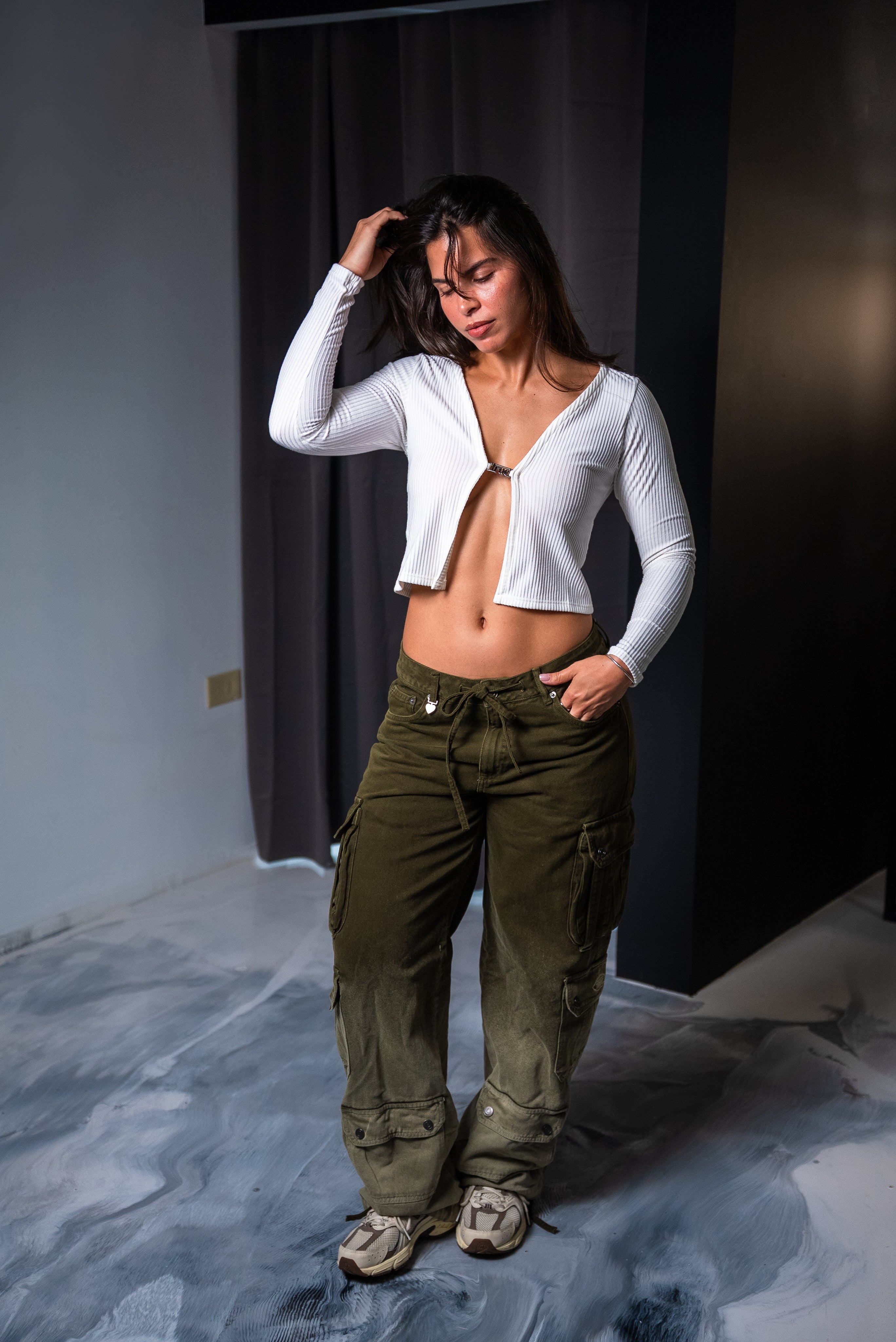 True Utility Pocket Cargo Pants- Ver
